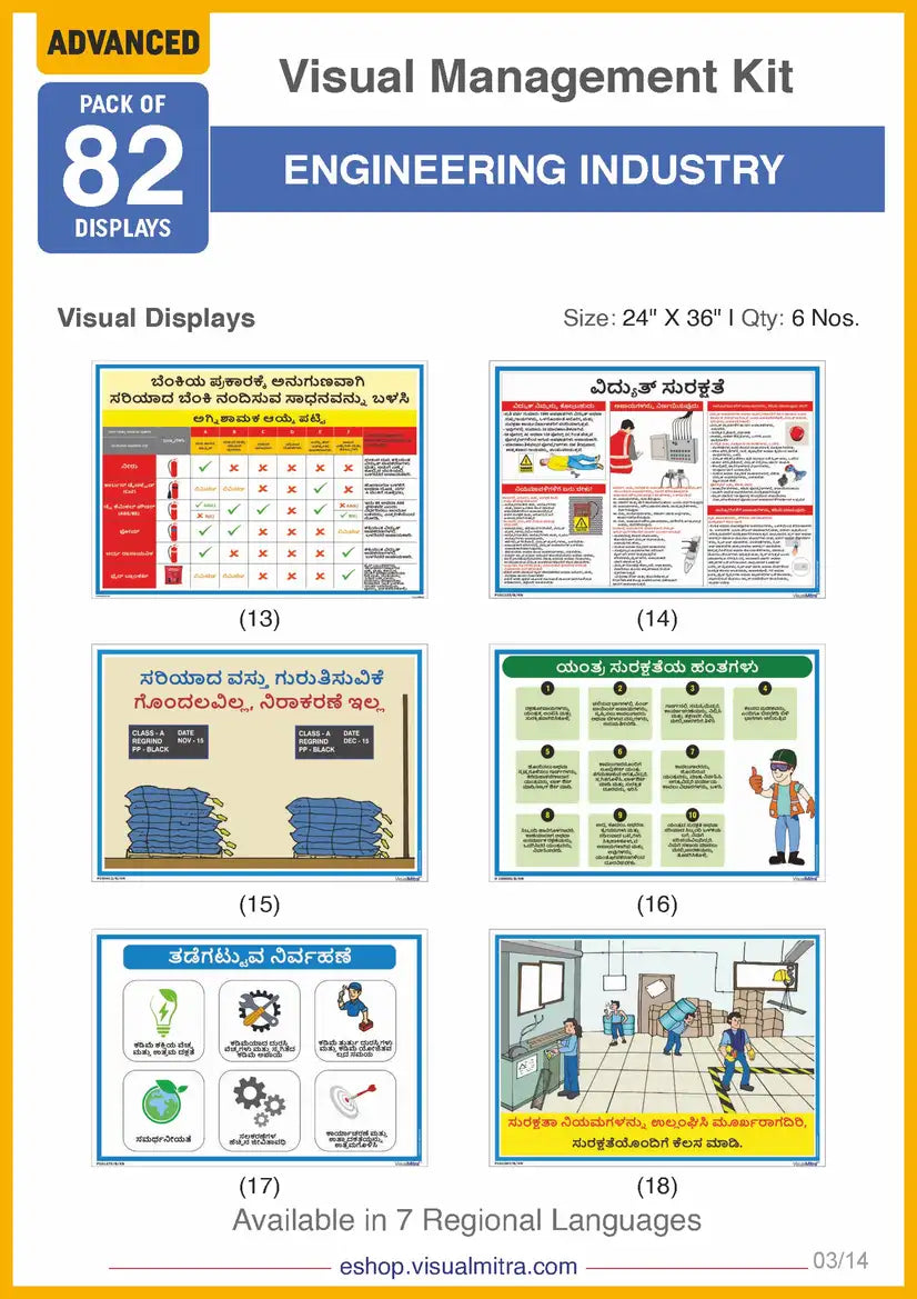 Advanced Kit - Engineering Industry Visual Management Kit