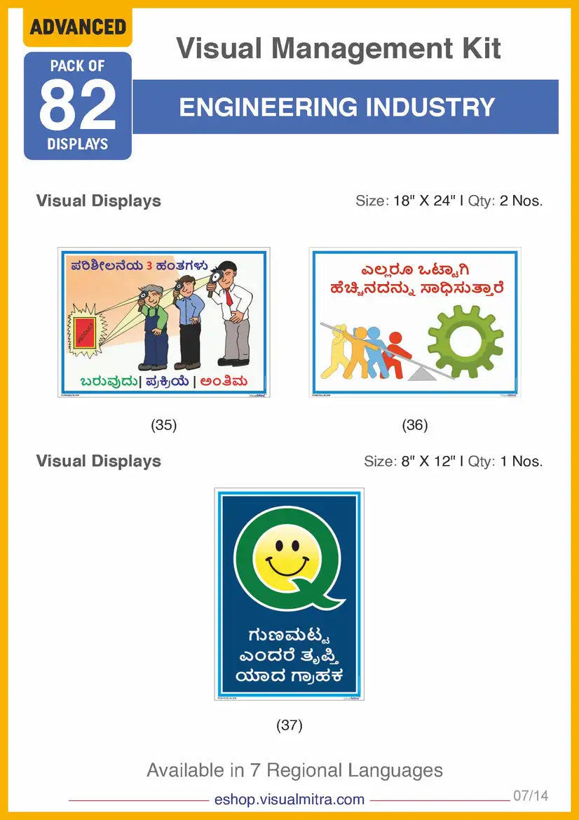 Advanced Kit - Engineering Industry Visual Management Kit