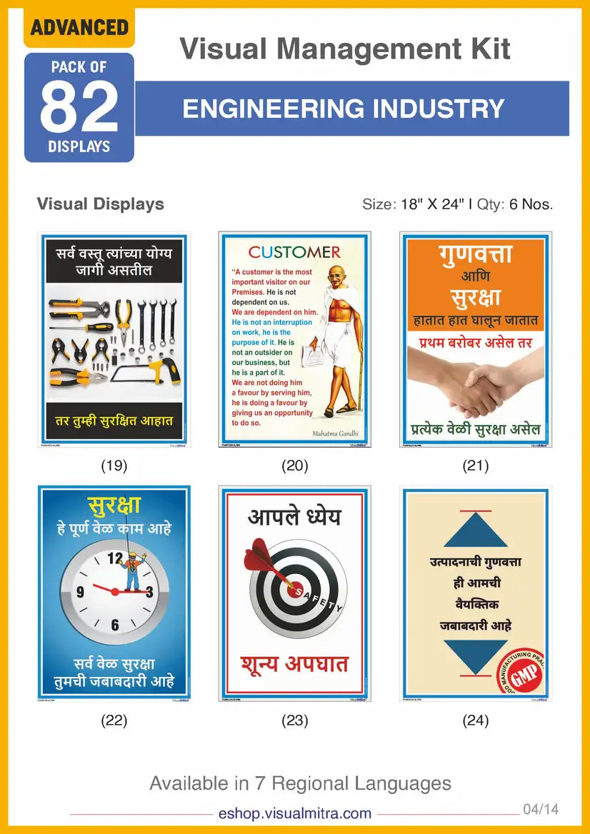 Advanced Kit - Engineering Industry Visual Management Kit