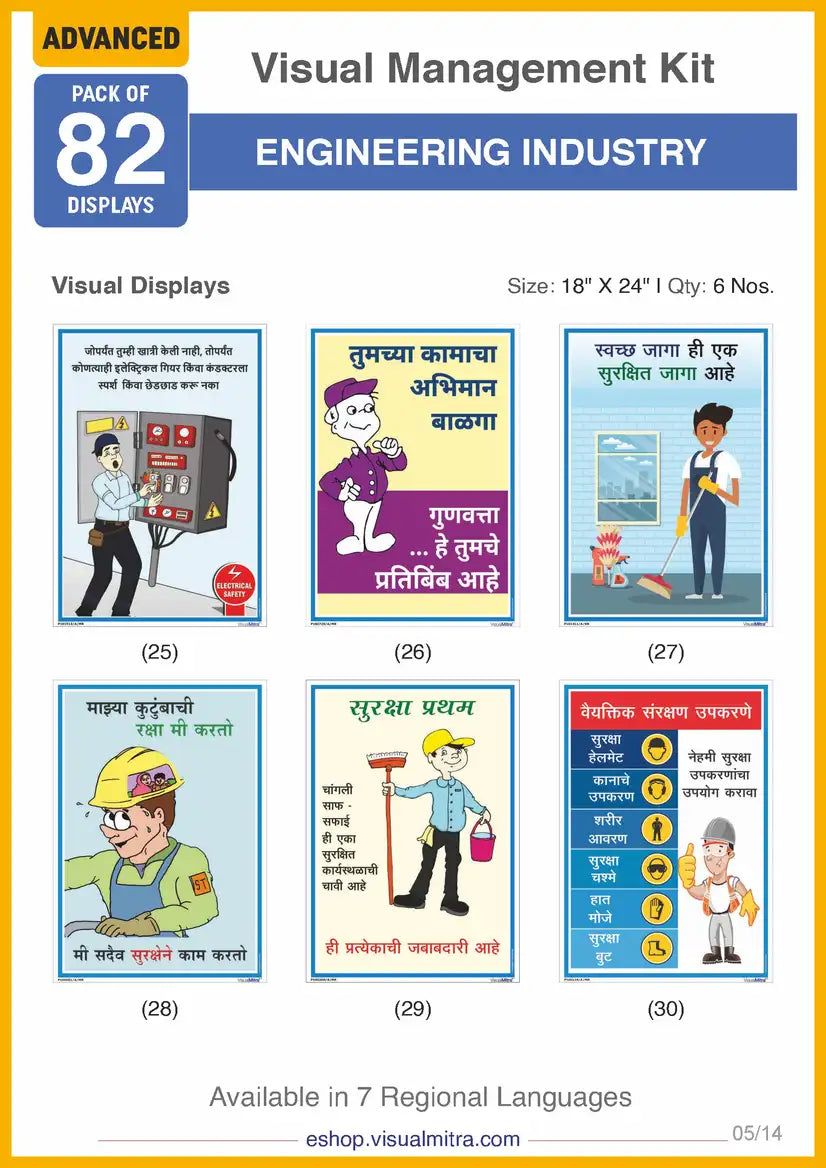 Advanced Kit - Engineering Industry Visual Management Kit