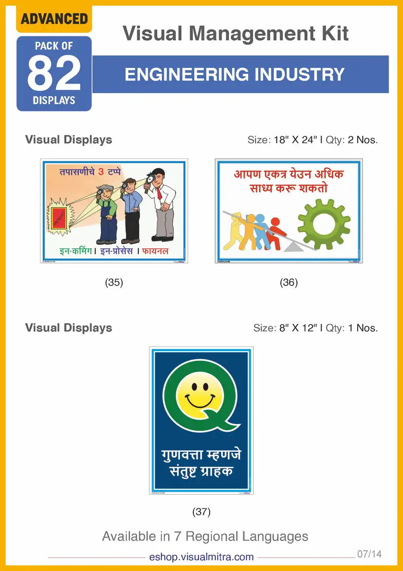 Advanced Kit - Engineering Industry Visual Management Kit