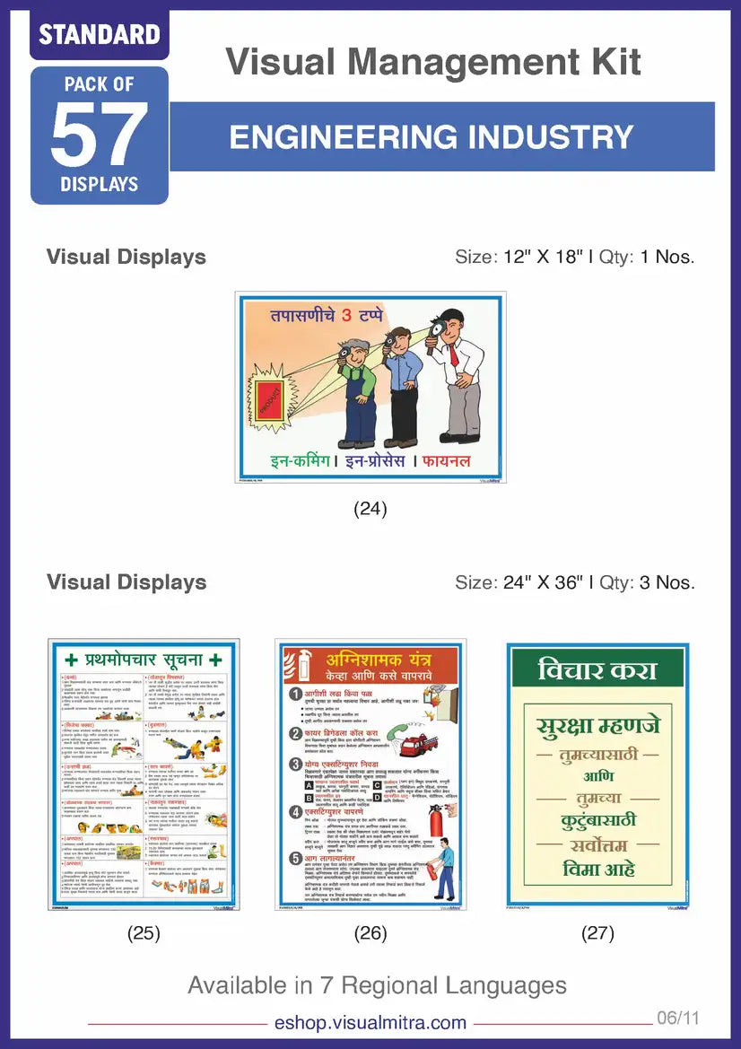 Standard Kit - Engineering Industry Visual Management Kit