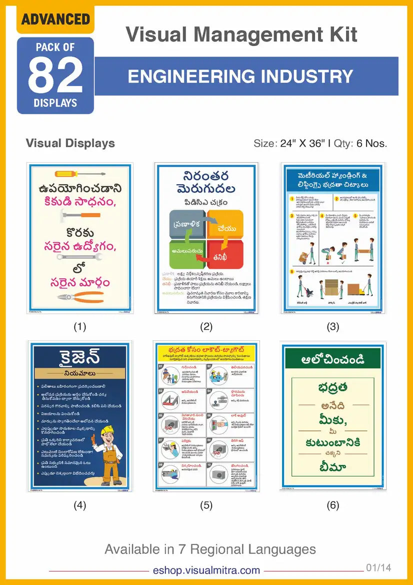 Advanced Kit - Engineering Industry Visual Management Kit