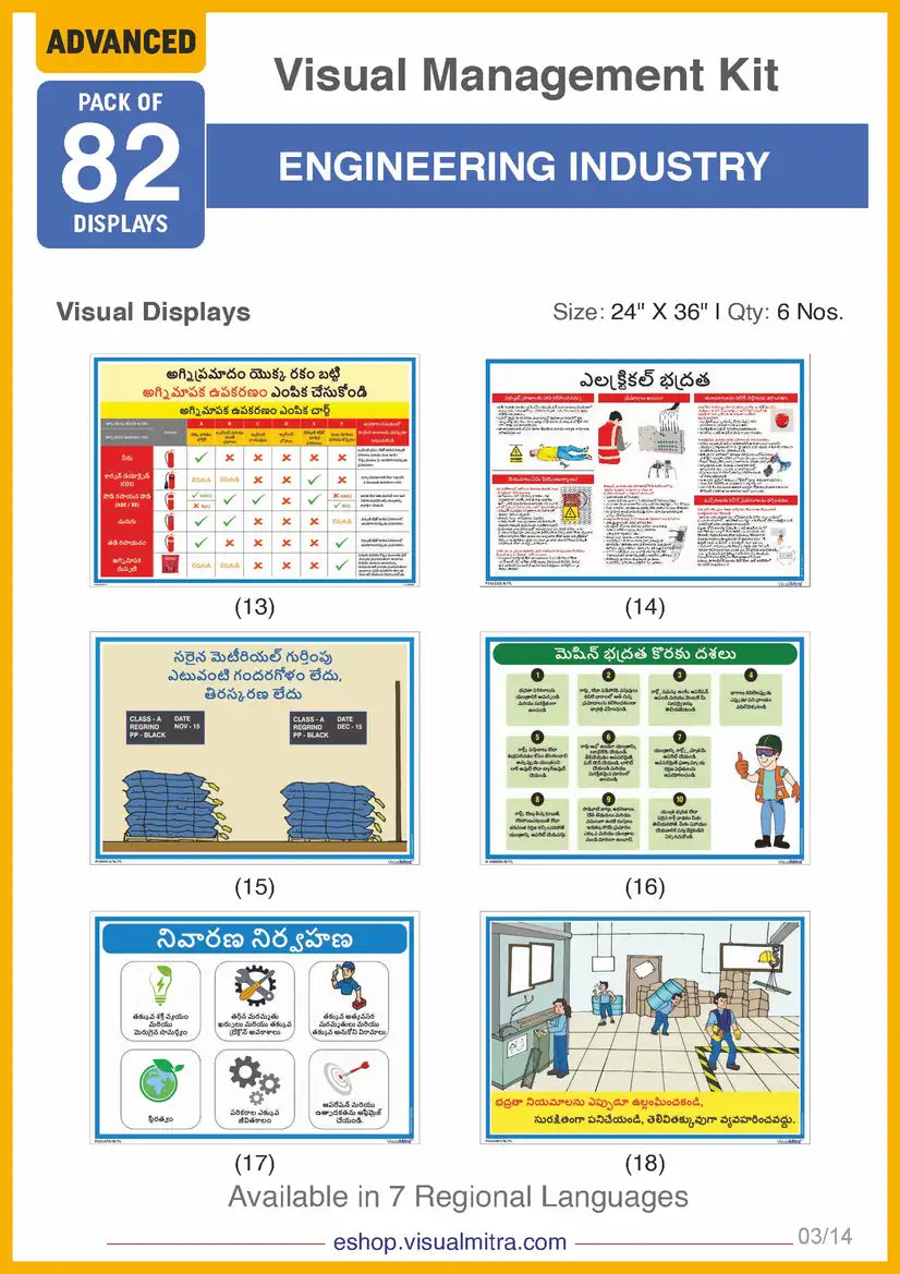 Advanced Kit - Engineering Industry Visual Management Kit