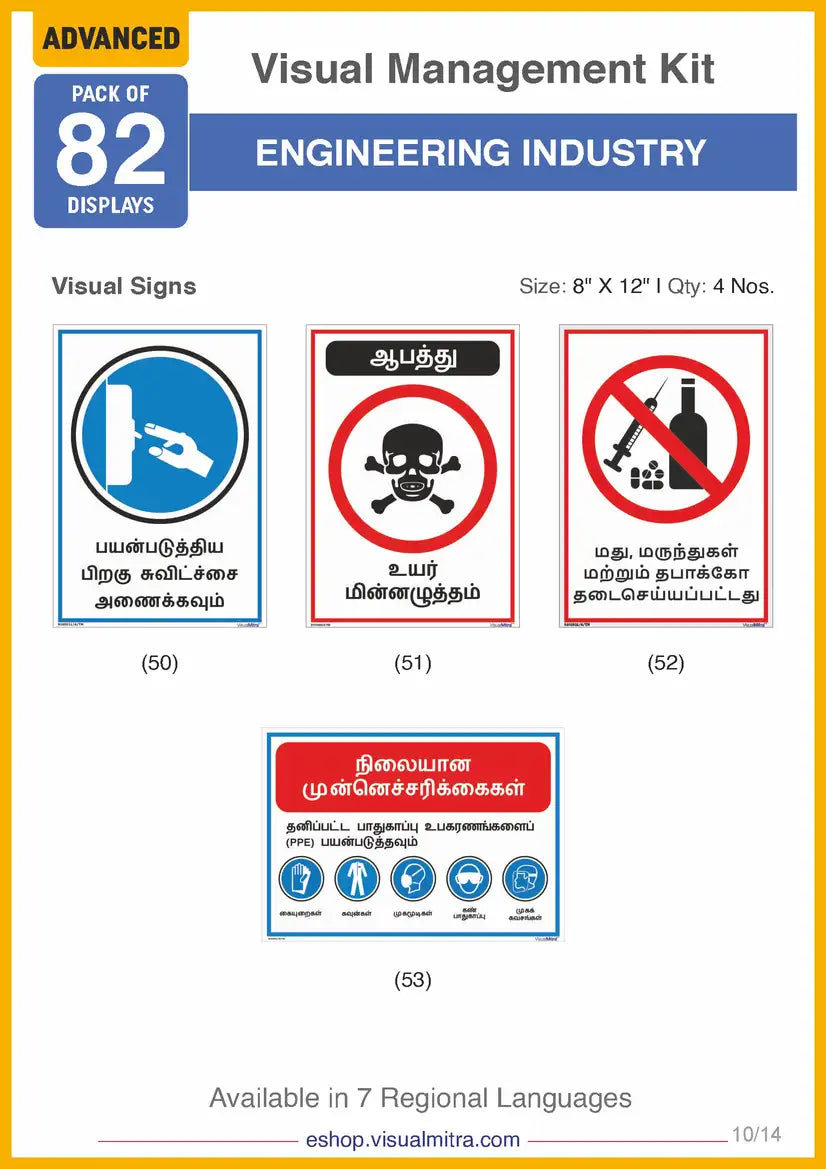 Advanced Kit - Engineering Industry Visual Management Kit