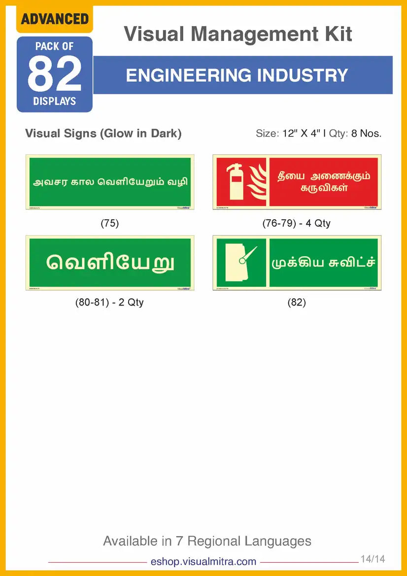 Advanced Kit - Engineering Industry Visual Management Kit
