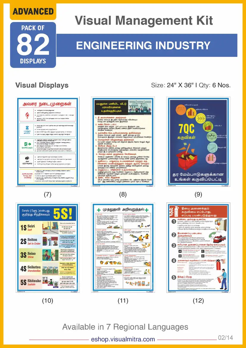 Advanced Kit - Engineering Industry Visual Management Kit
