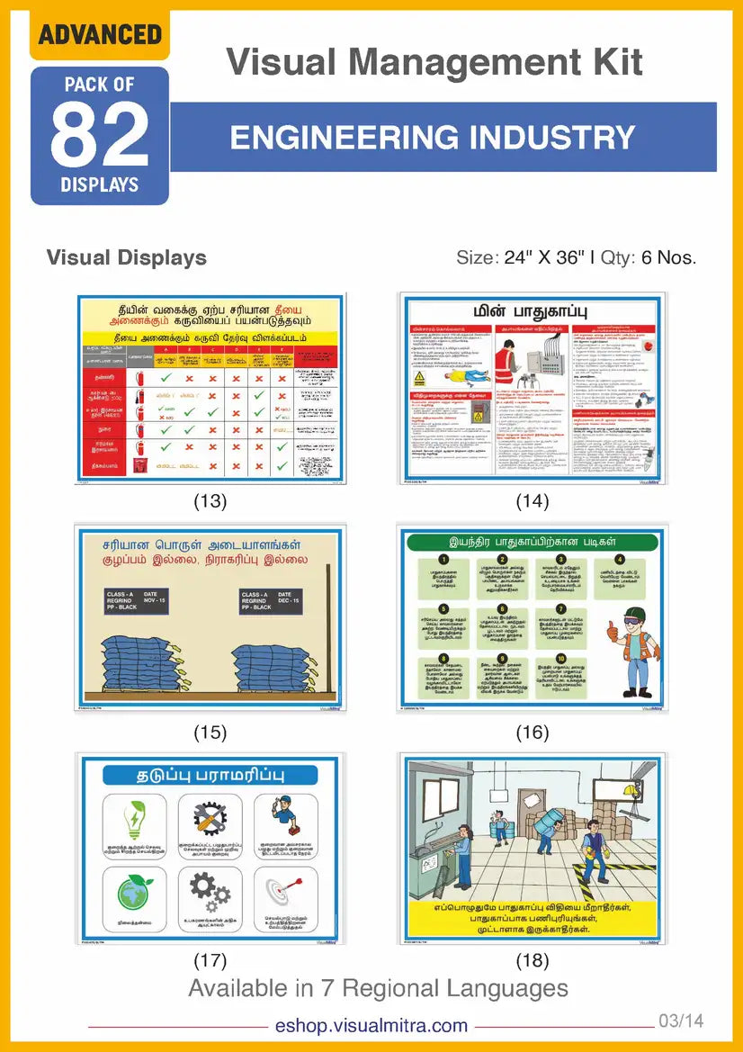 Advanced Kit - Engineering Industry Visual Management Kit