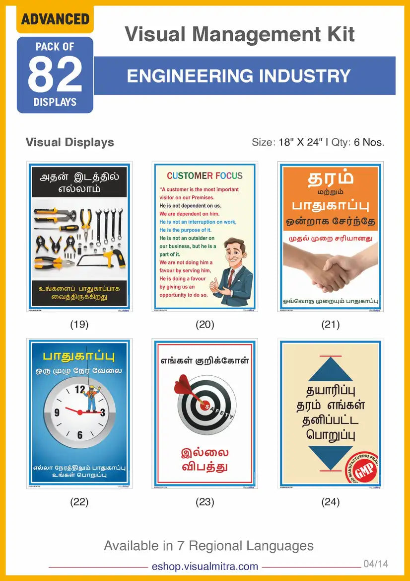 Advanced Kit - Engineering Industry Visual Management Kit