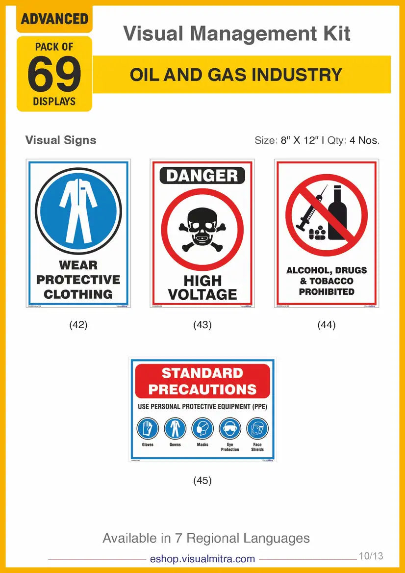 Advanced Kit - Oil & Gas Industry Visual Management Kit