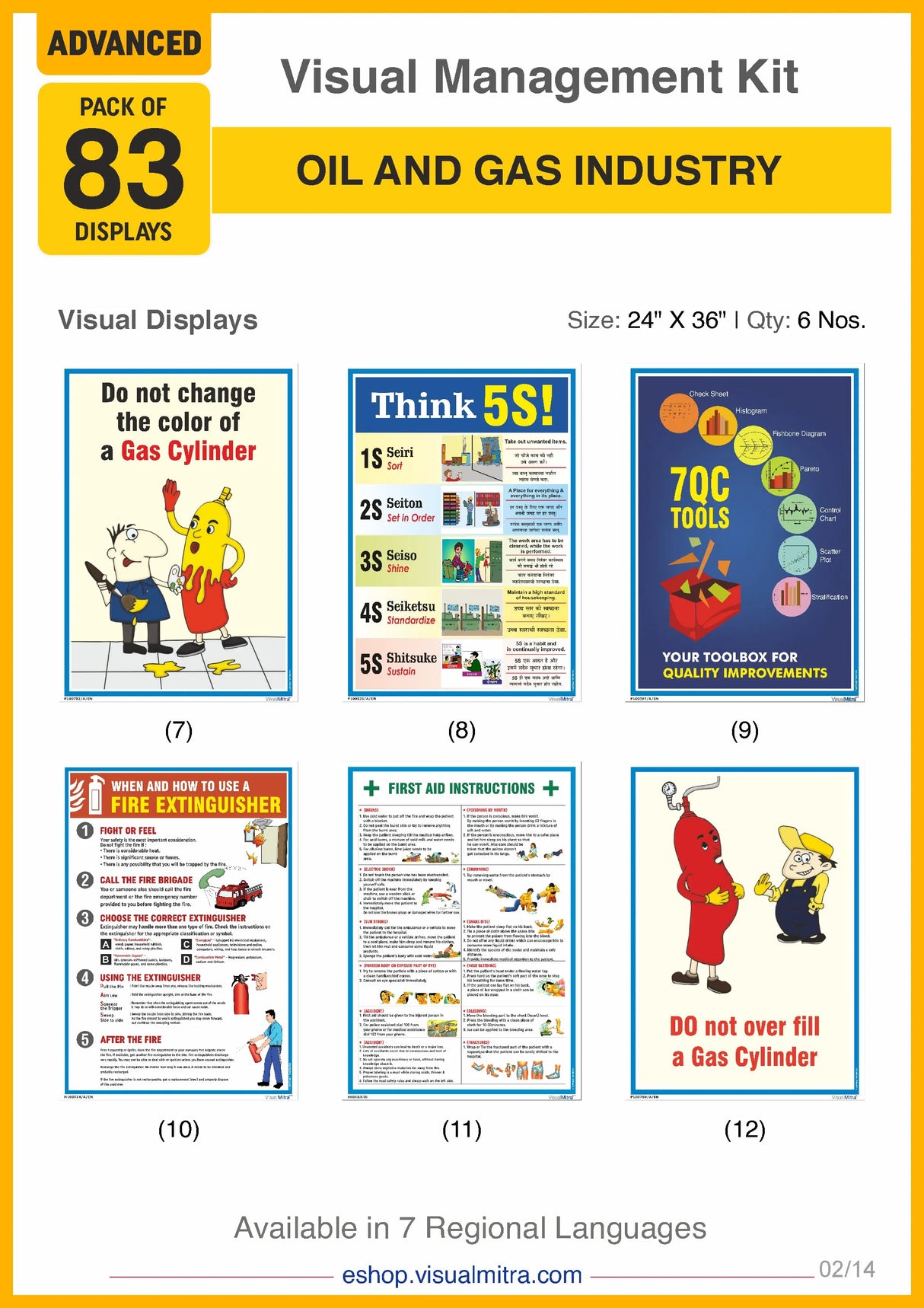 Advanced Kit - Oil & Gas Industry Visual Management Kit