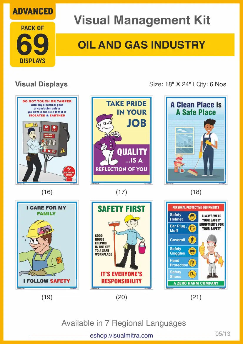 Advanced Kit - Oil & Gas Industry Visual Management Kit