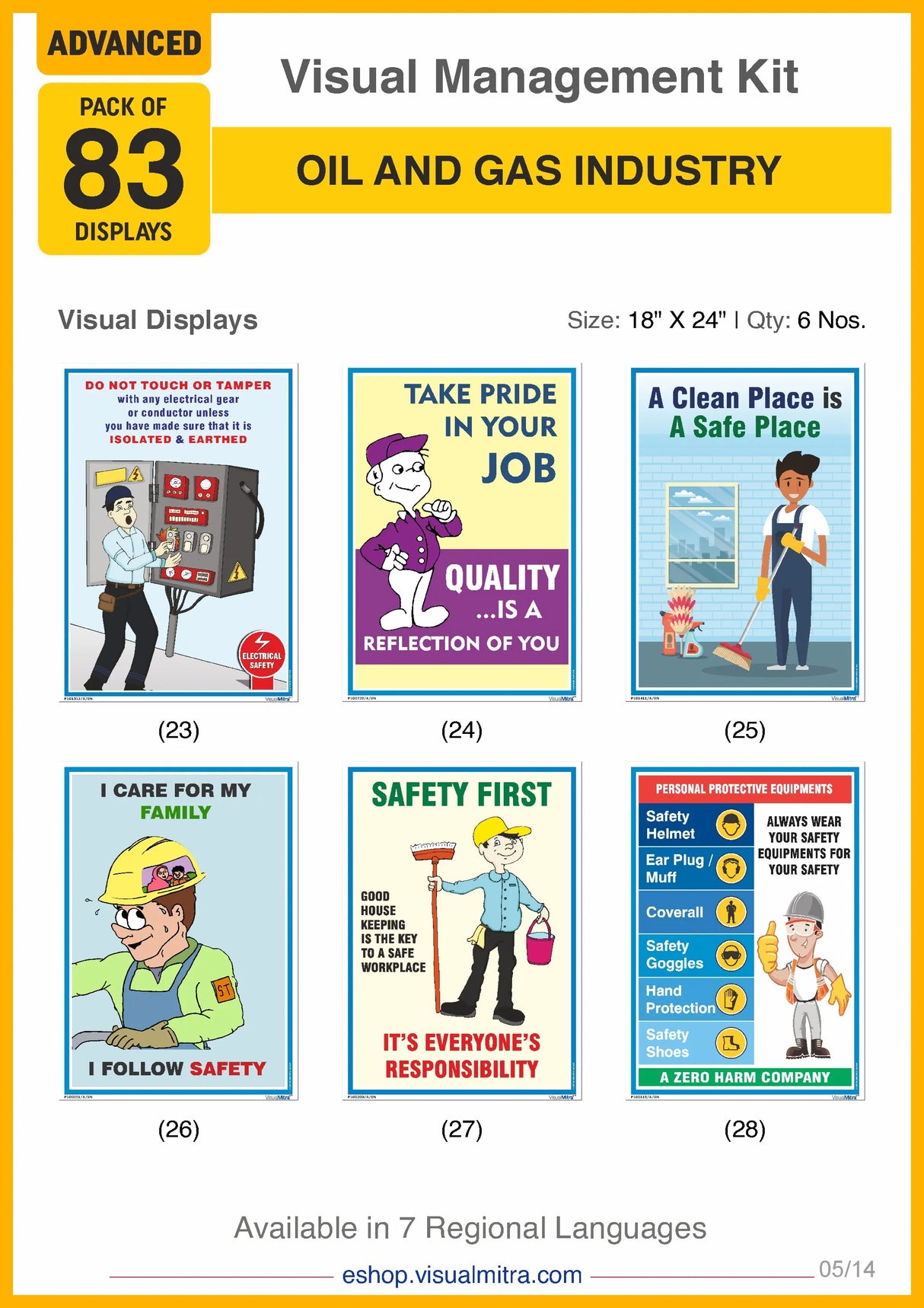 Advanced Kit - Oil & Gas Industry Visual Management Kit