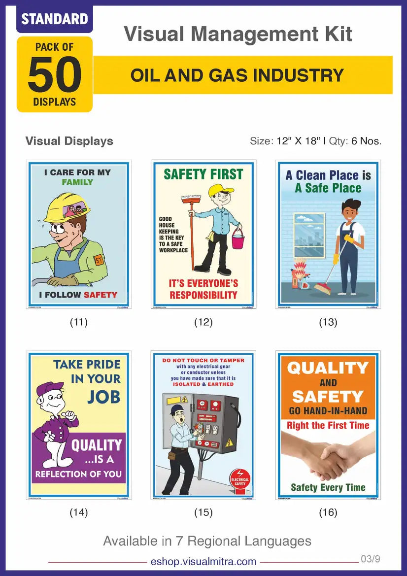 Standard Kit - Oil & Gas Industry Visual Management Kit