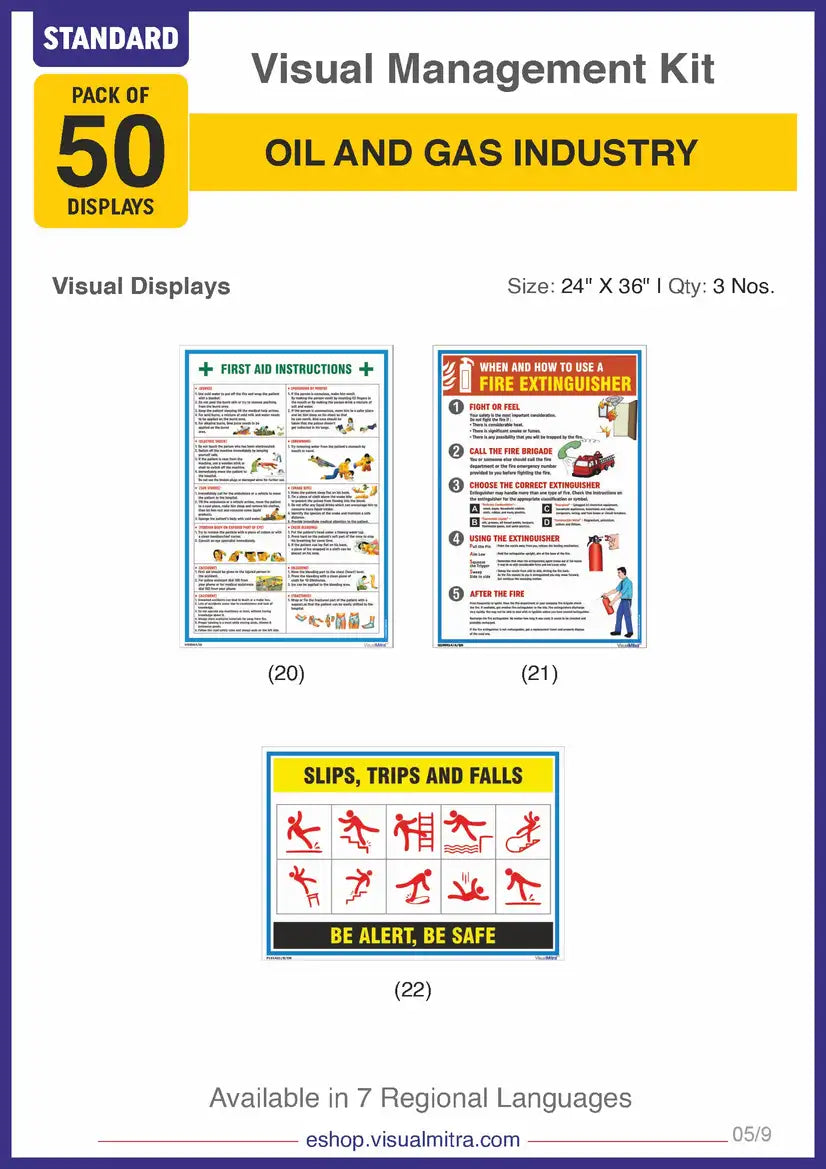 Standard Kit - Oil & Gas Industry Visual Management Kit
