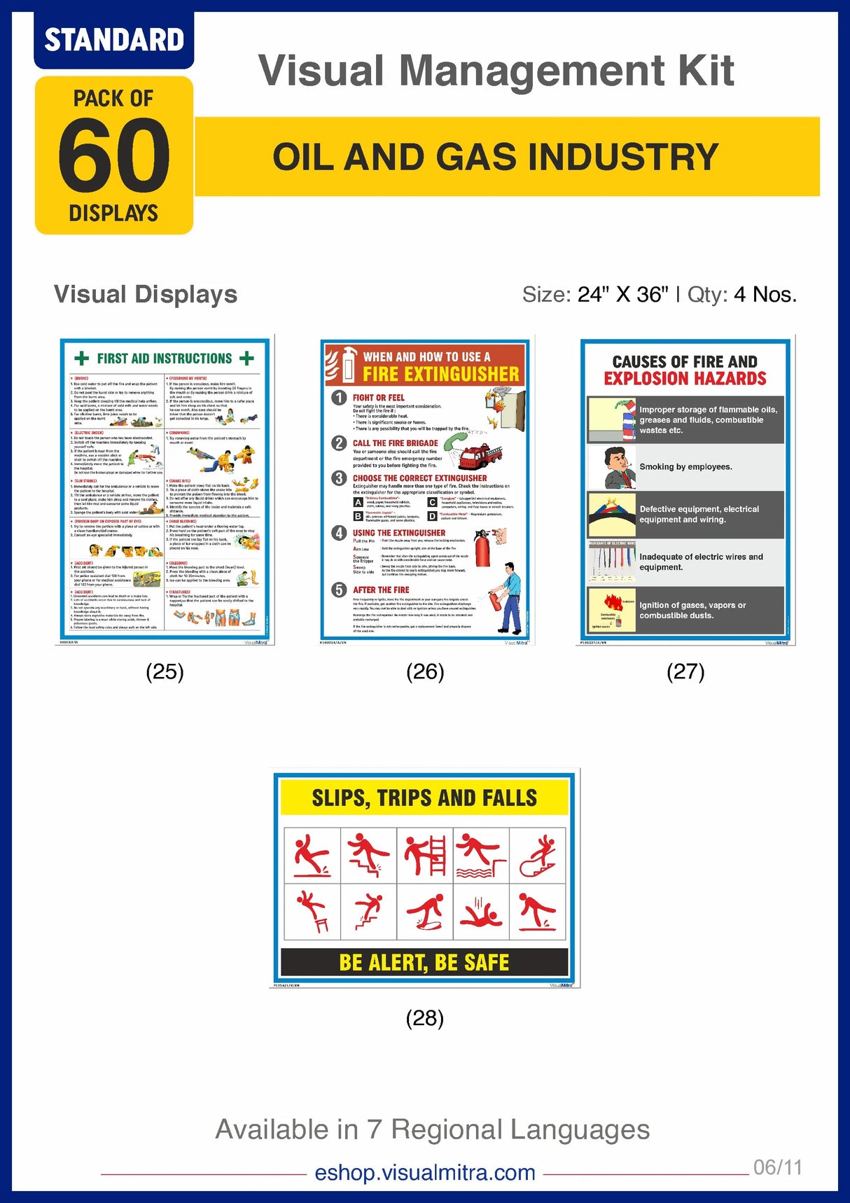 Standard Kit - Oil & Gas Industry Visual Management Kit