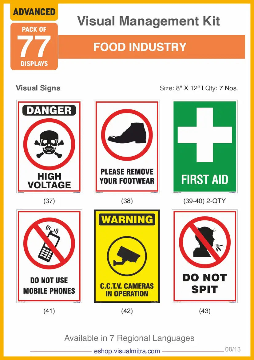 Advanced Kit - Food Industry Visual Management Kit