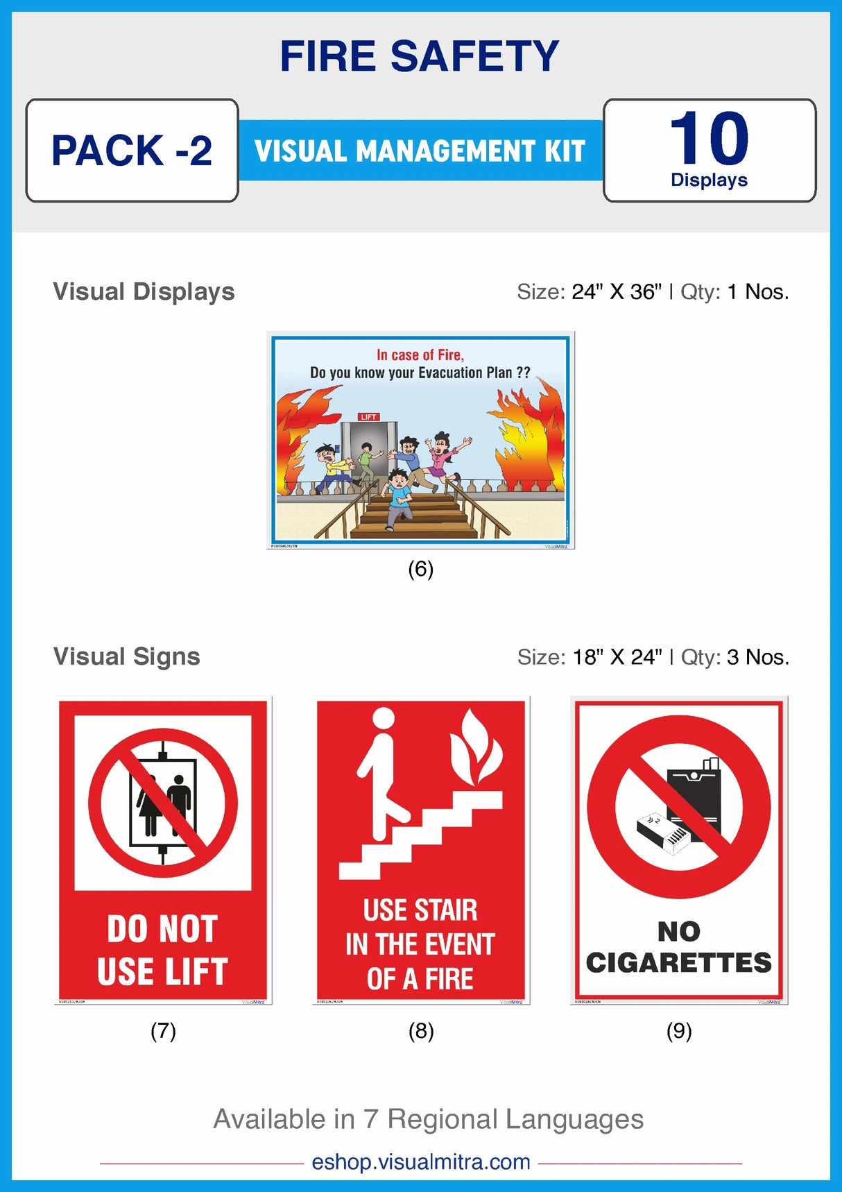 Fire Safety Visual Management Kit 2