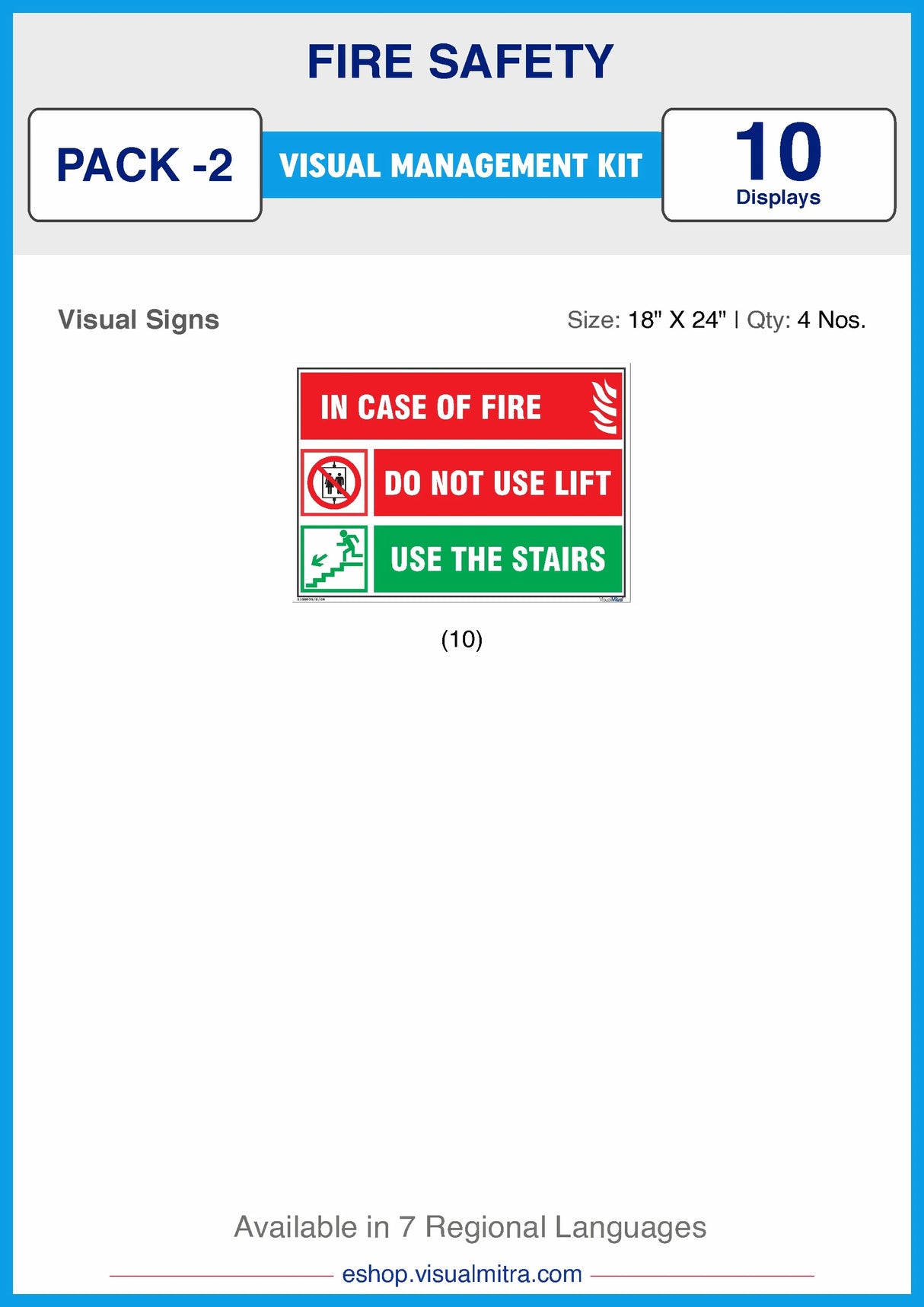 Fire Safety Visual Management Kit 2