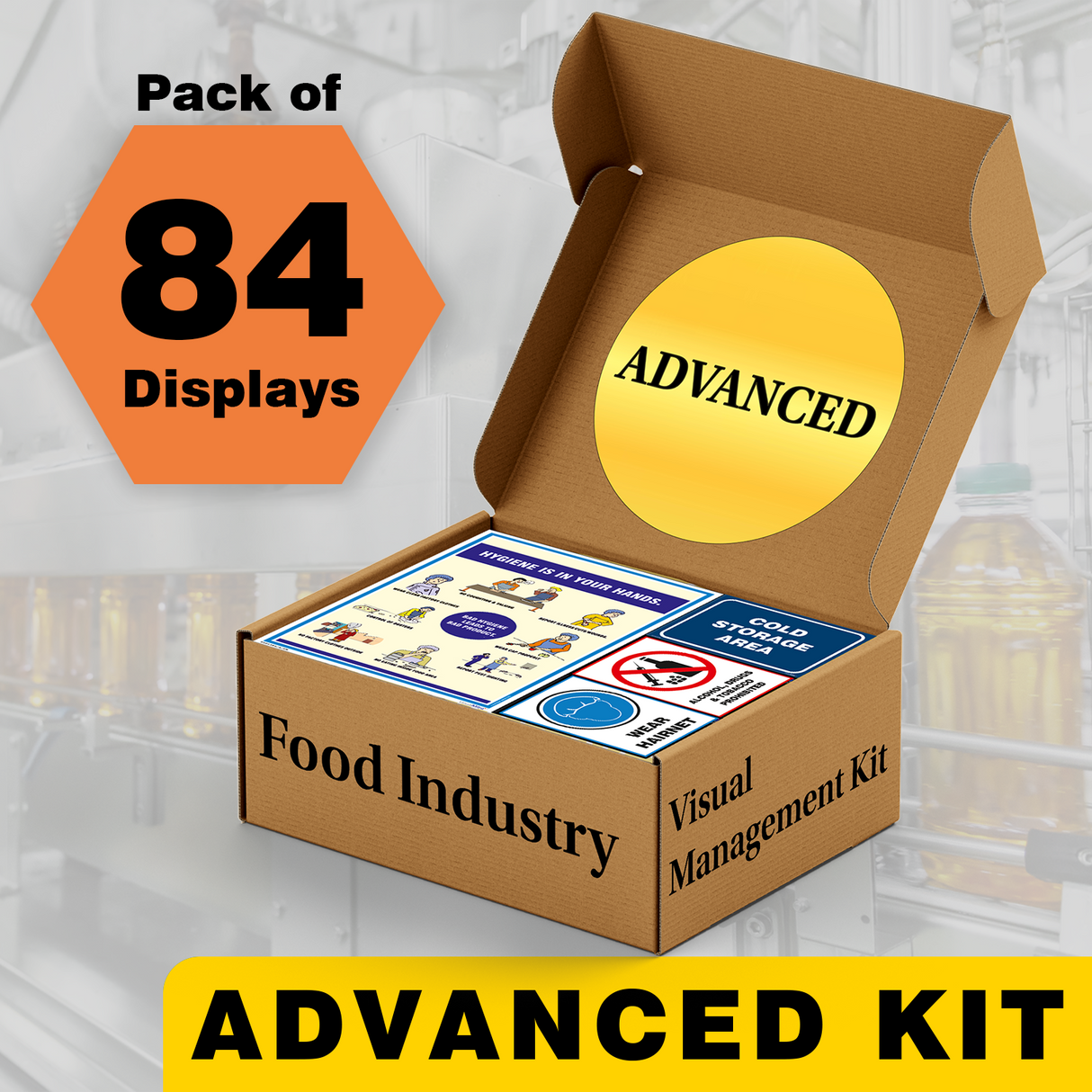 Advanced Kit - Food Industry Visual Management Kit