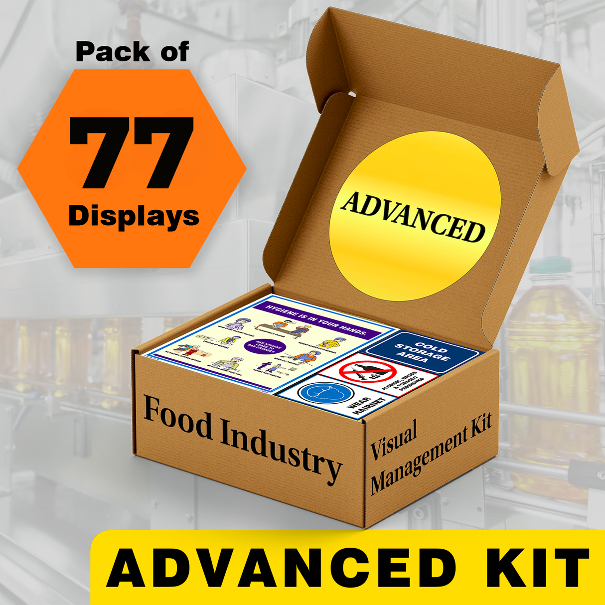 Advanced Kit - Food Industry Visual Management Kit