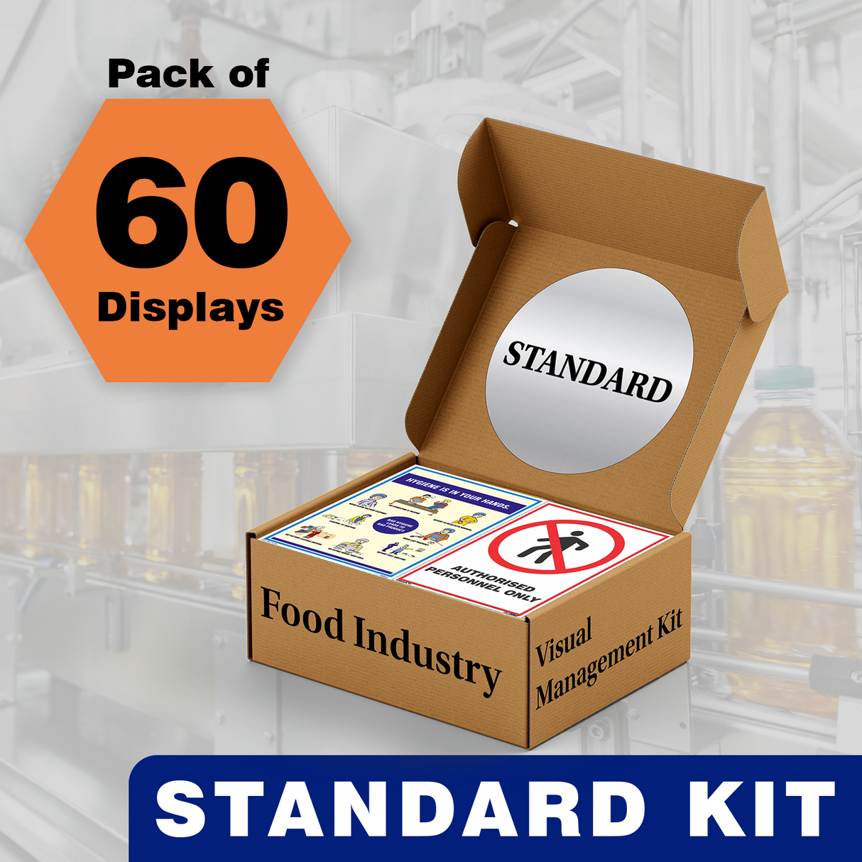 Standard Kit- Food Industry Visual Management Kit