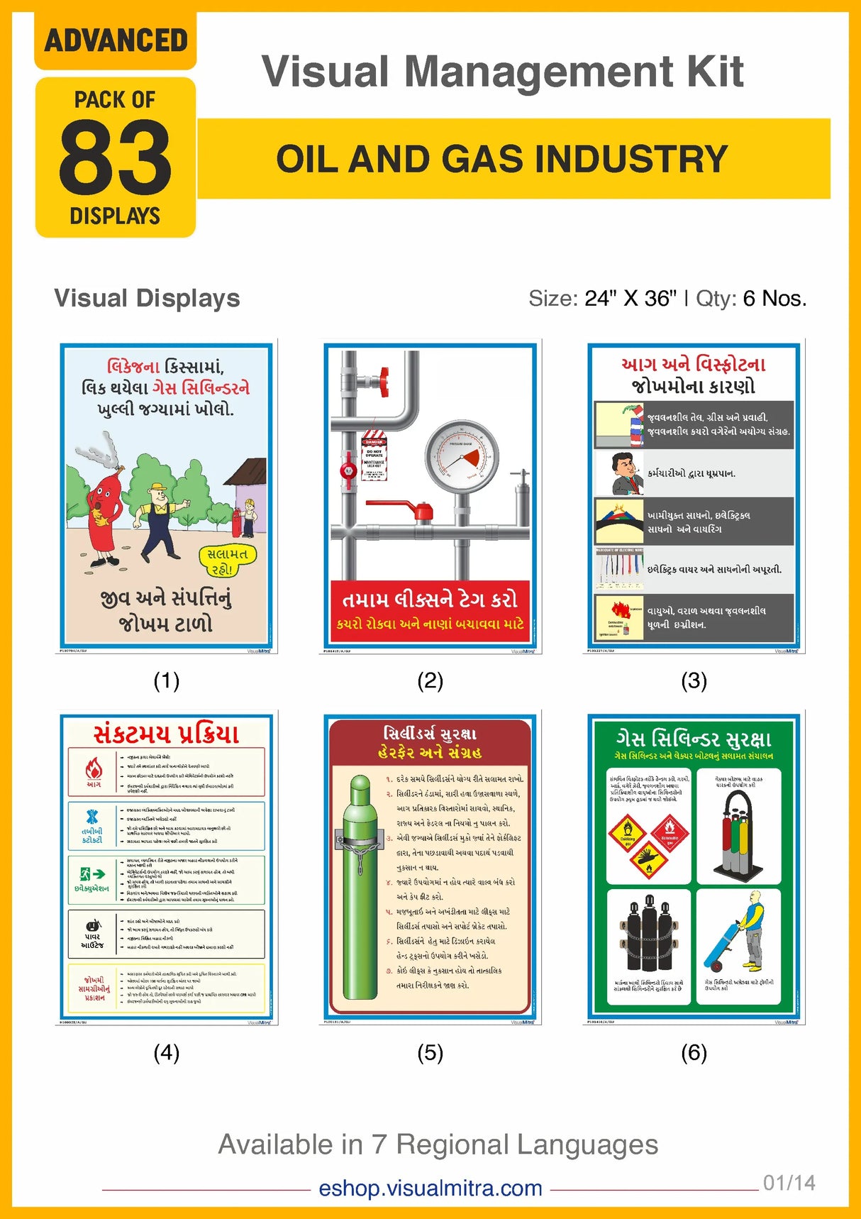 Advanced Kit - Oil & Gas Industry Visual Management Kit