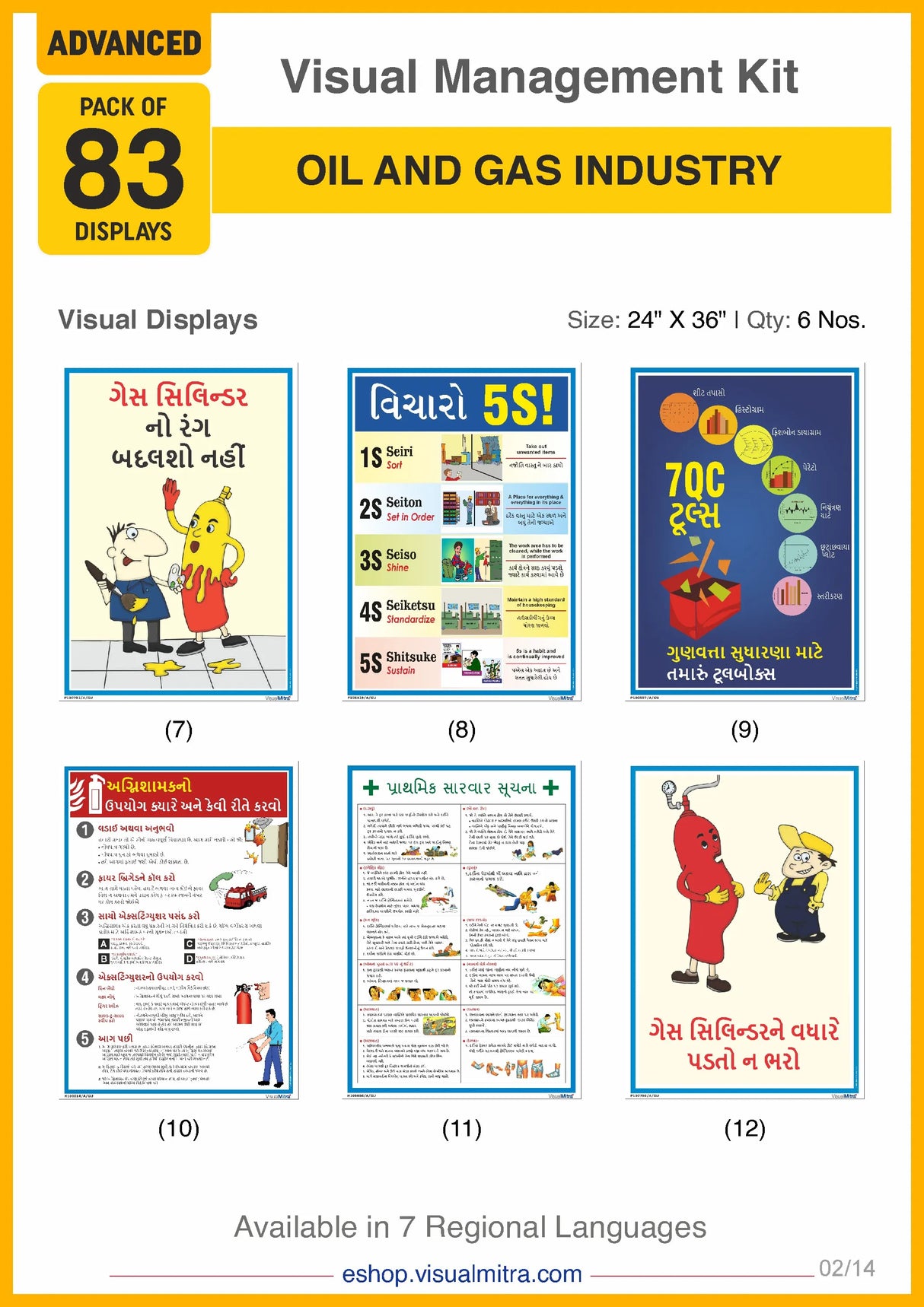 Advanced Kit - Oil & Gas Industry Visual Management Kit