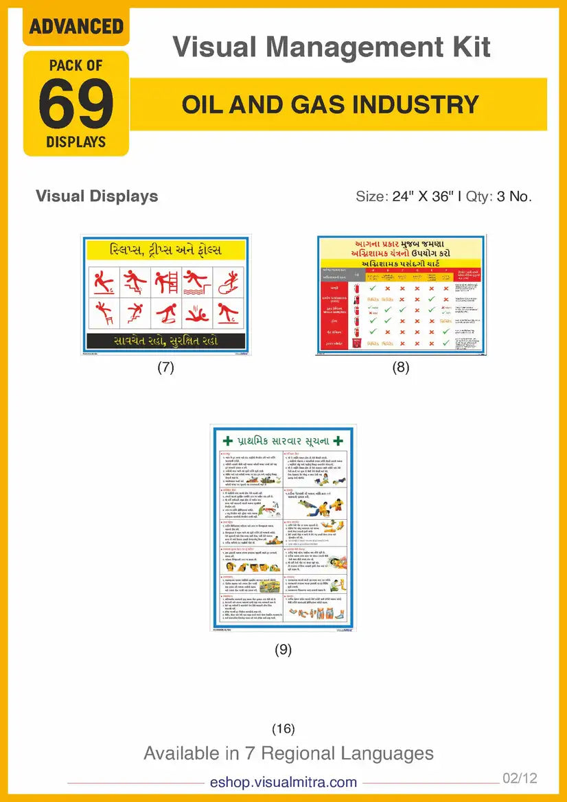 Advanced Kit - Oil & Gas Industry Visual Management Kit