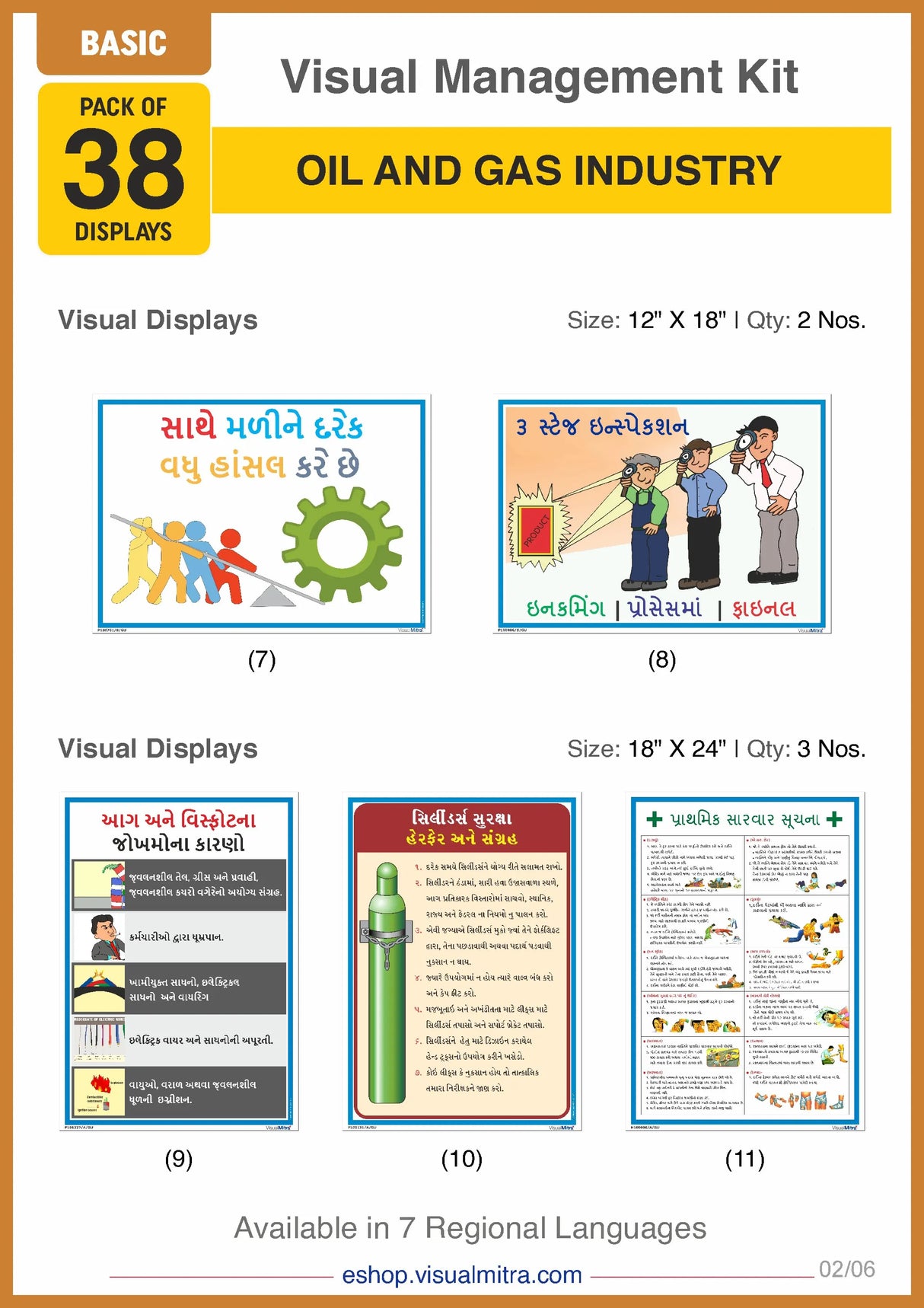 Basic Kit - Oil & Gas Industry Visual Management Kit