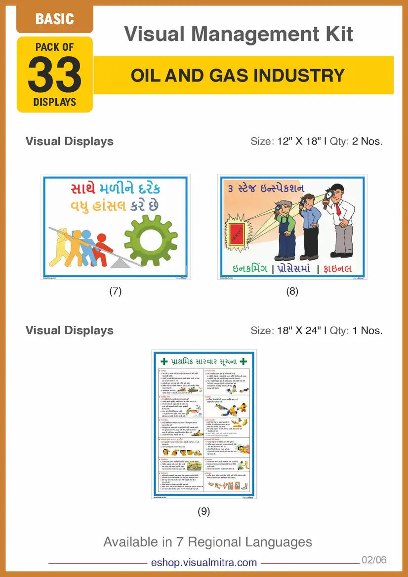 Basic Kit - Oil & Gas Industry Visual Management Kit
