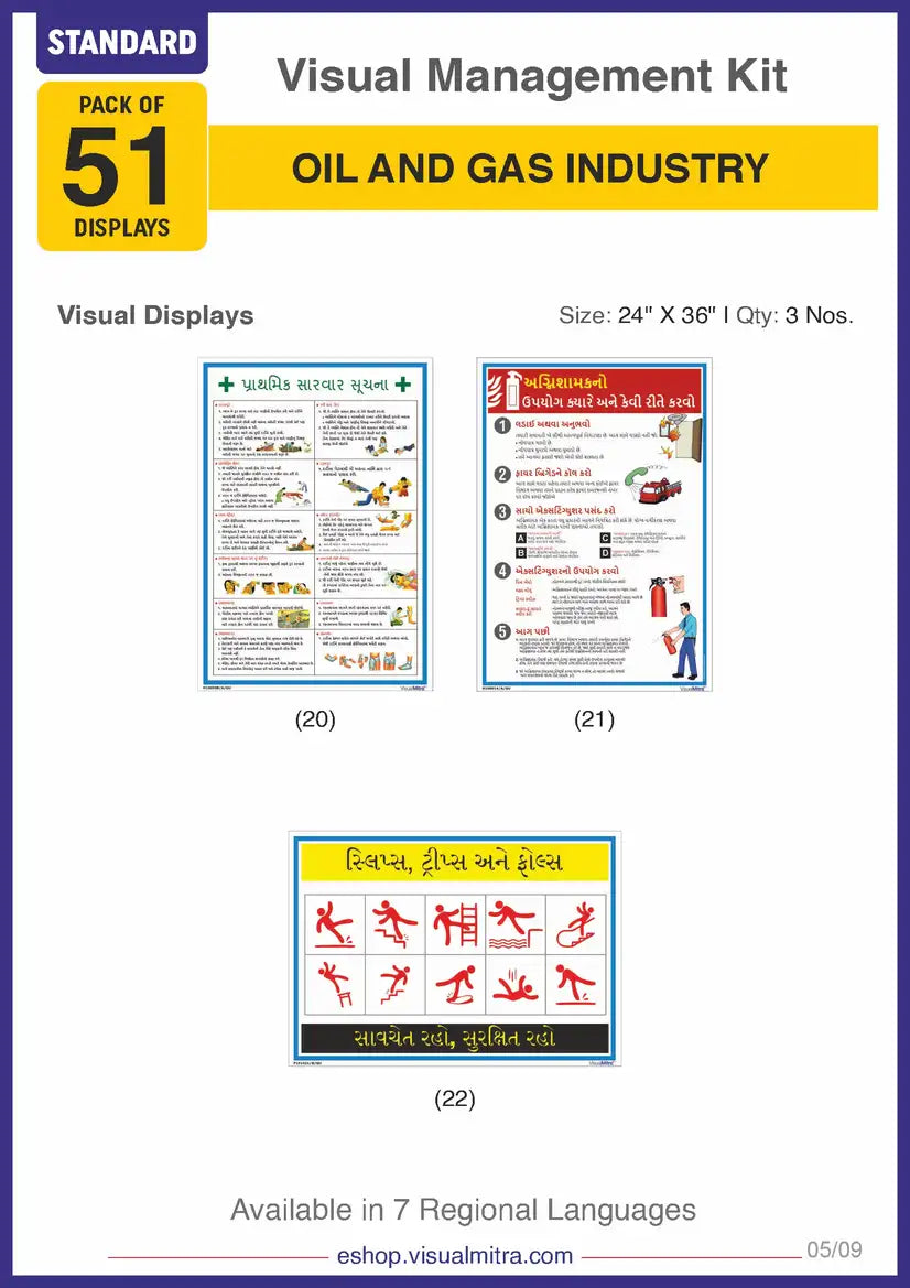 Standard Kit - Oil & Gas Industry Visual Management Kit