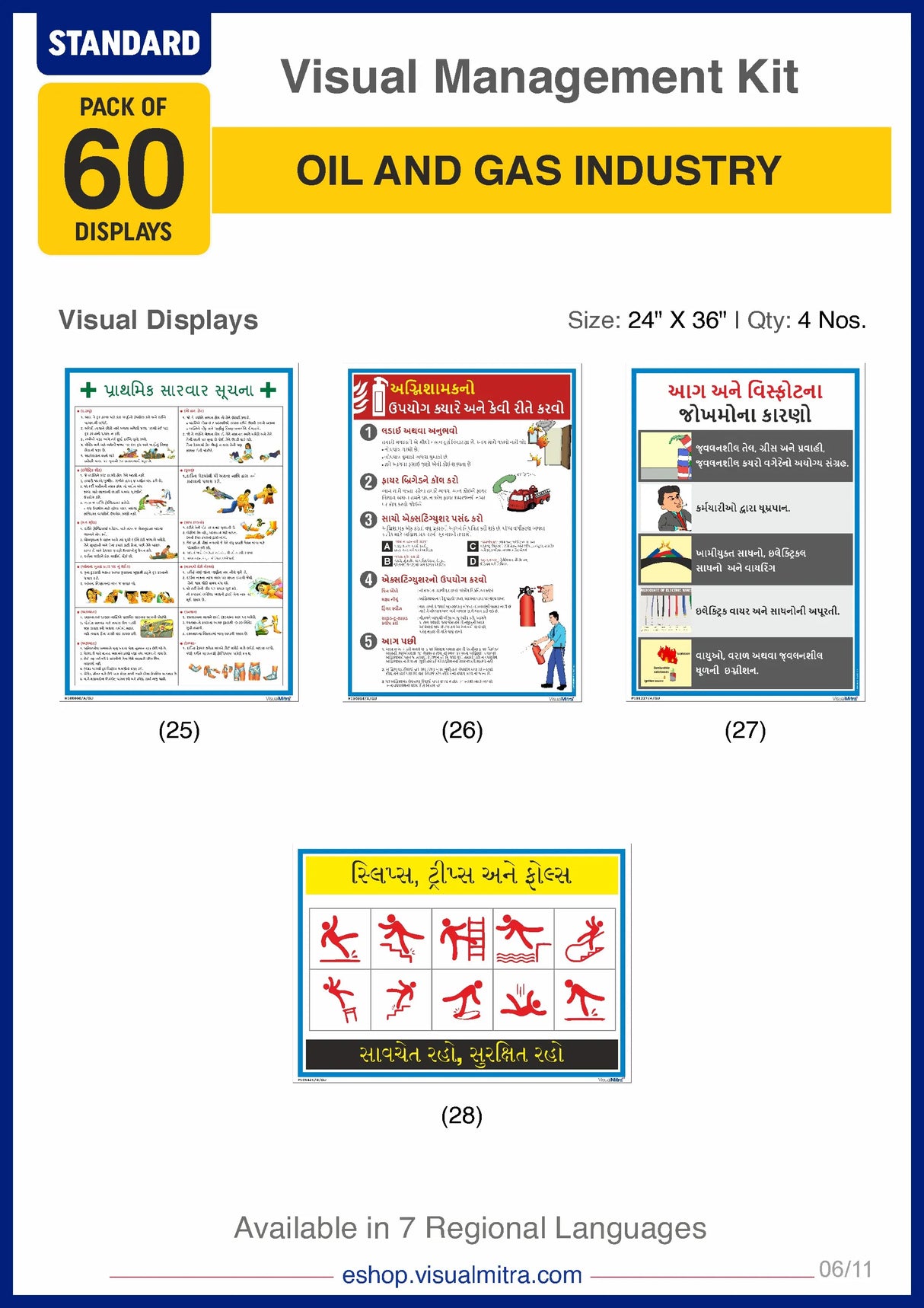 Standard Kit - Oil & Gas Industry Visual Management Kit
