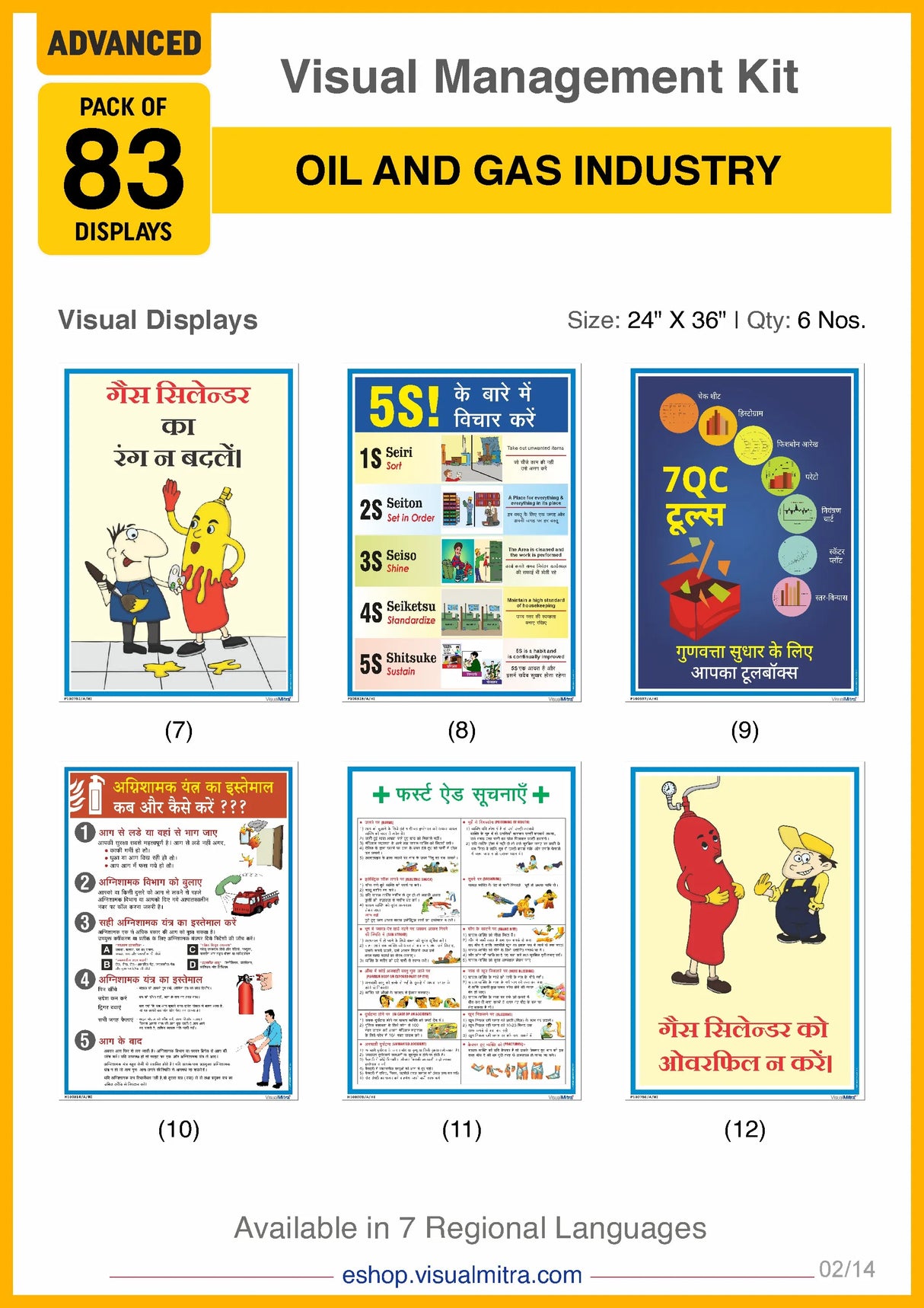 Advanced Kit - Oil & Gas Industry Visual Management Kit