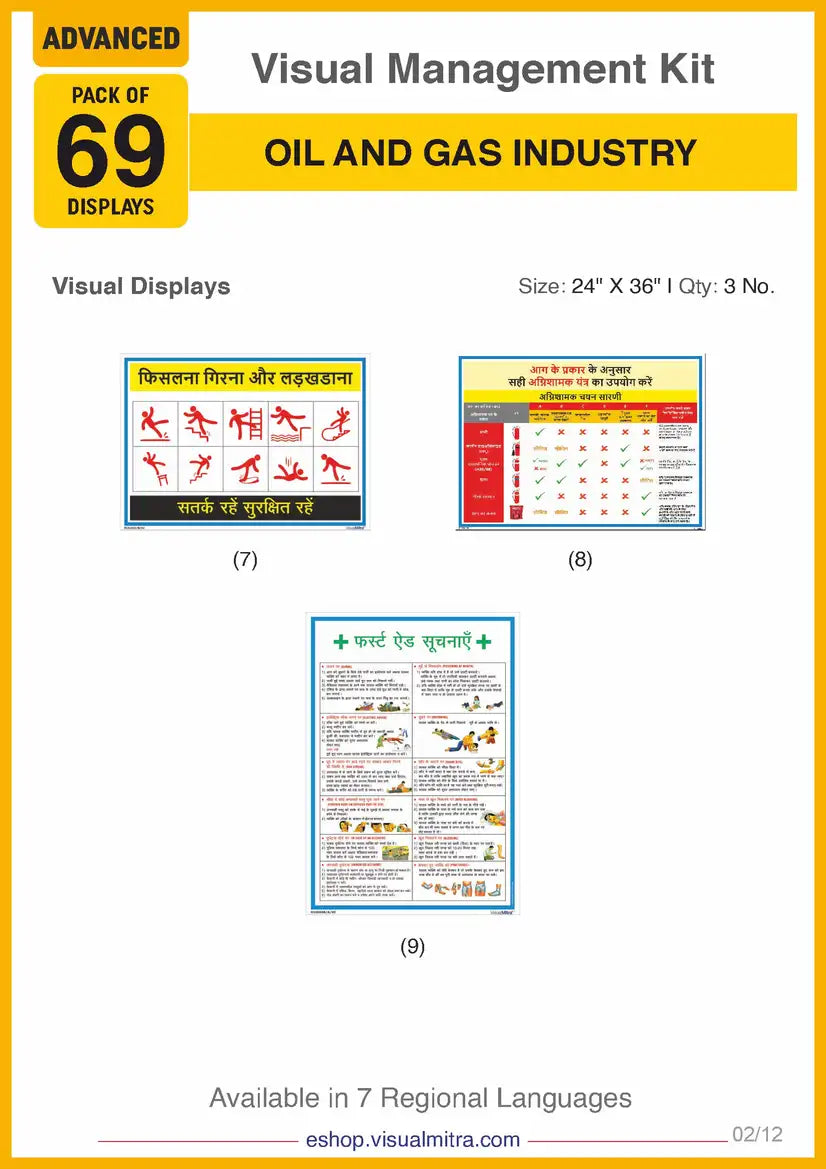 Advanced Kit - Oil & Gas Industry Visual Management Kit