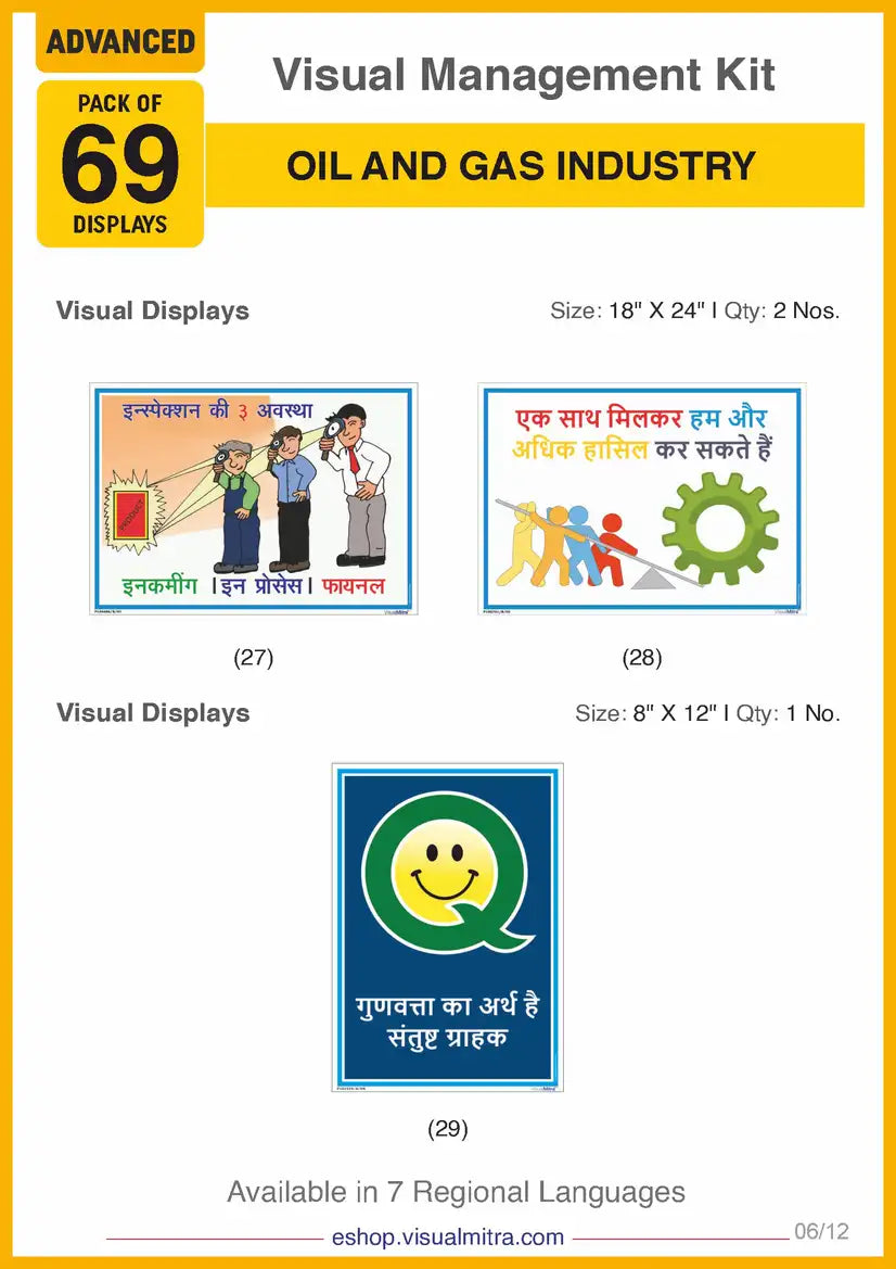 Advanced Kit - Oil & Gas Industry Visual Management Kit