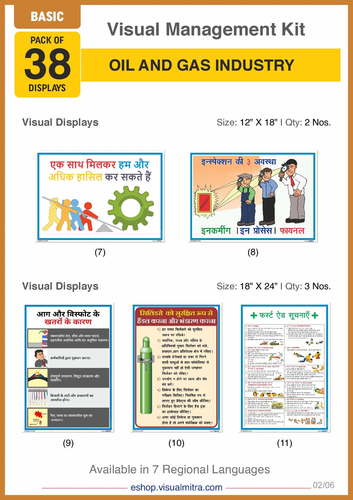 Basic Kit - Oil & Gas Industry Visual Management Kit