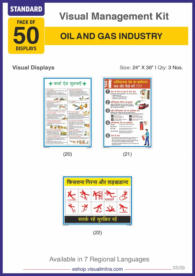 Standard Kit - Oil & Gas Industry Visual Management Kit