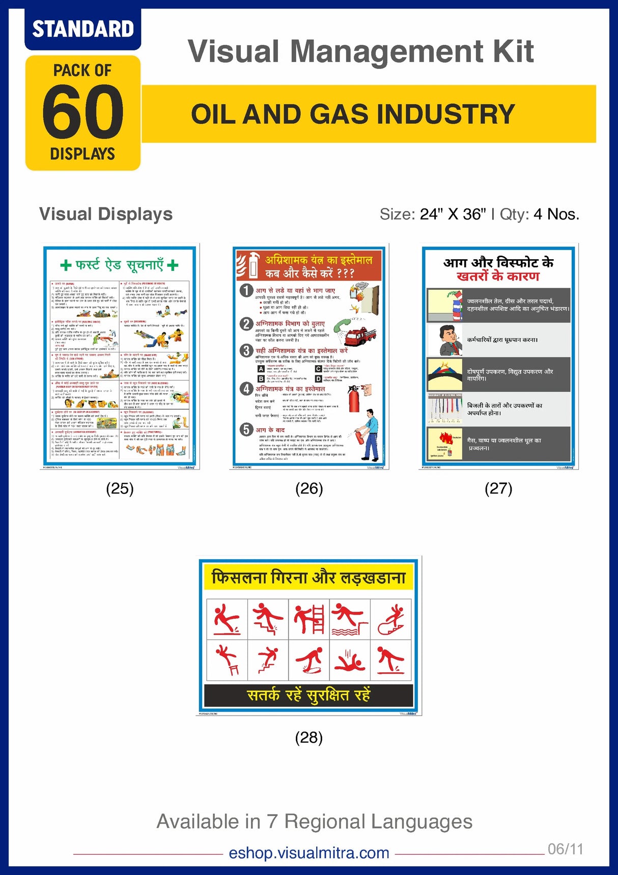 Standard Kit - Oil & Gas Industry Visual Management Kit