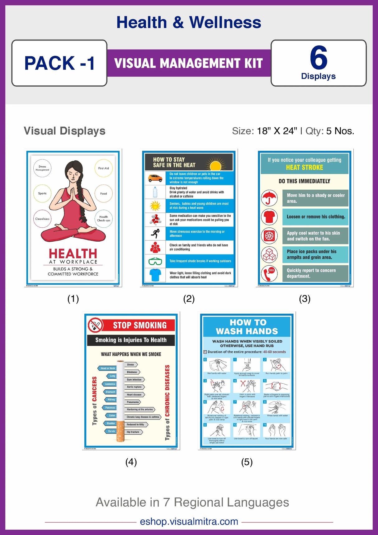 Health & Wellness Visual Management Kit 1