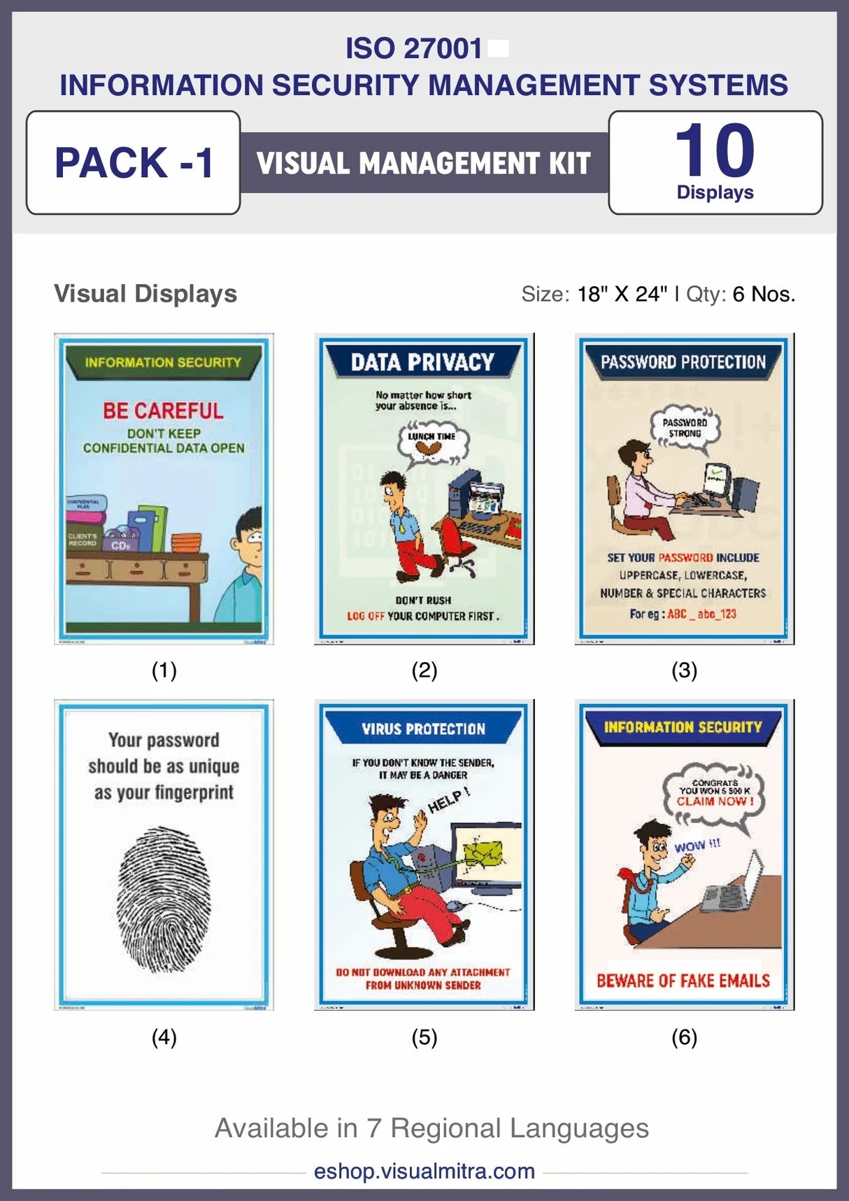 ISO 27001 (ISMS) Visual Management Kit 1