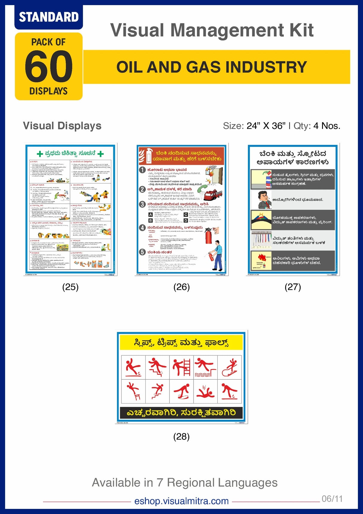 Standard Kit - Oil & Gas Industry Visual Management Kit