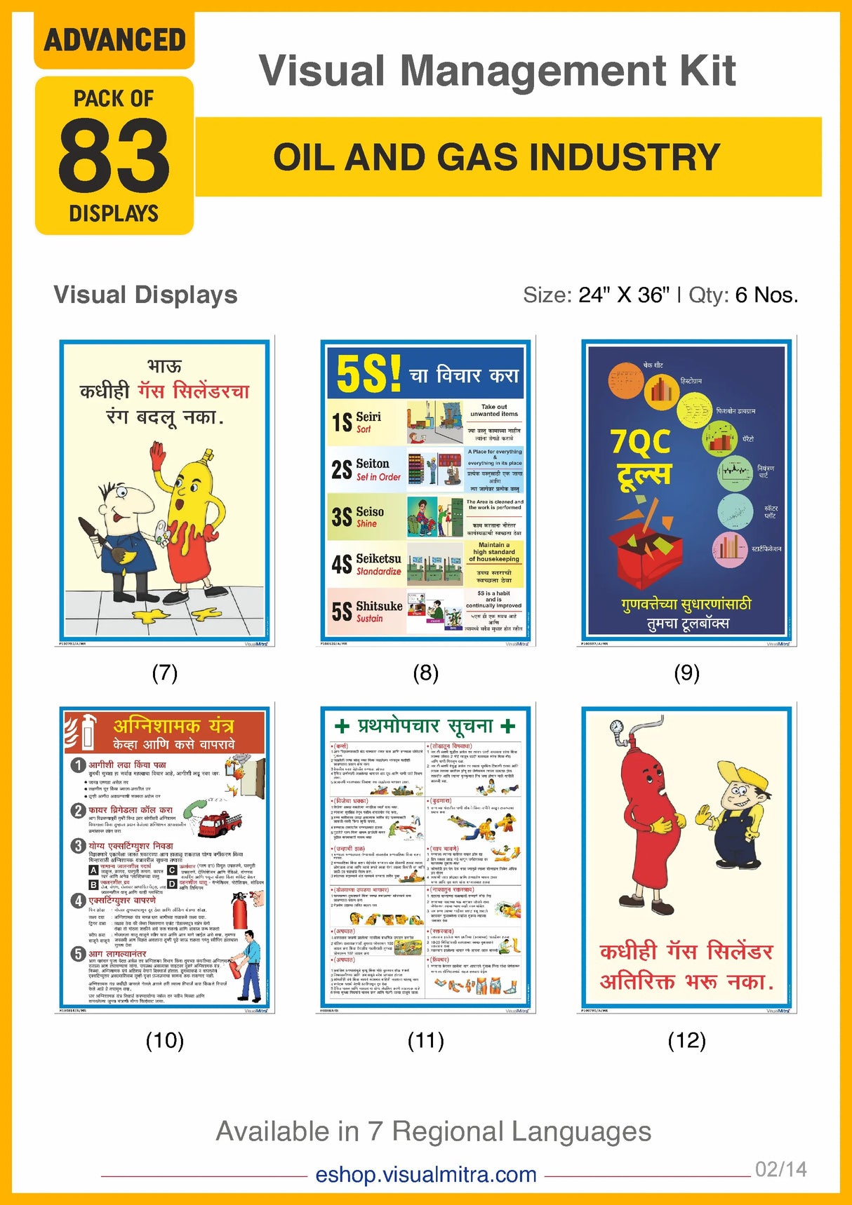 Advanced Kit - Oil & Gas Industry Visual Management Kit
