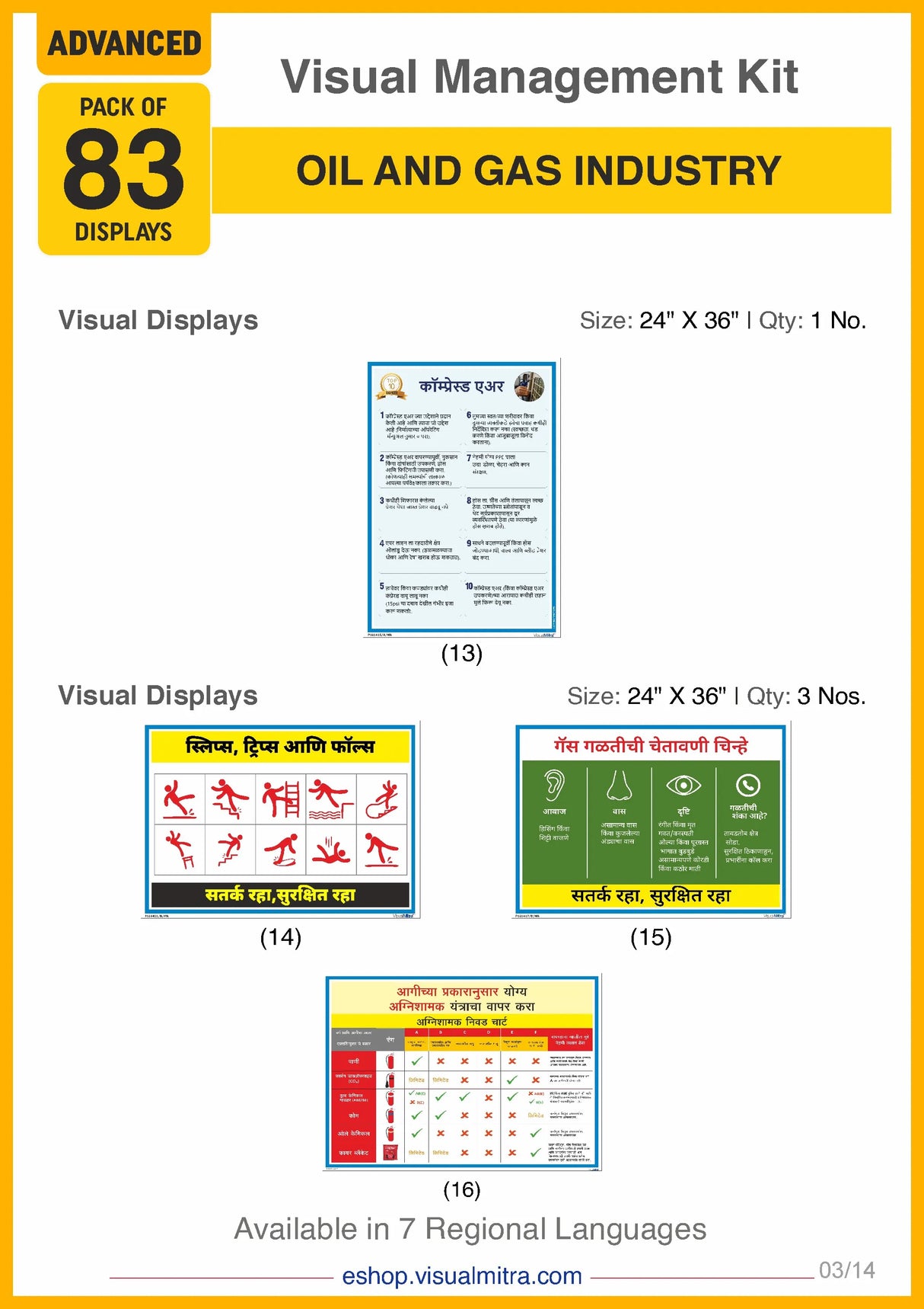 Advanced Kit - Oil & Gas Industry Visual Management Kit