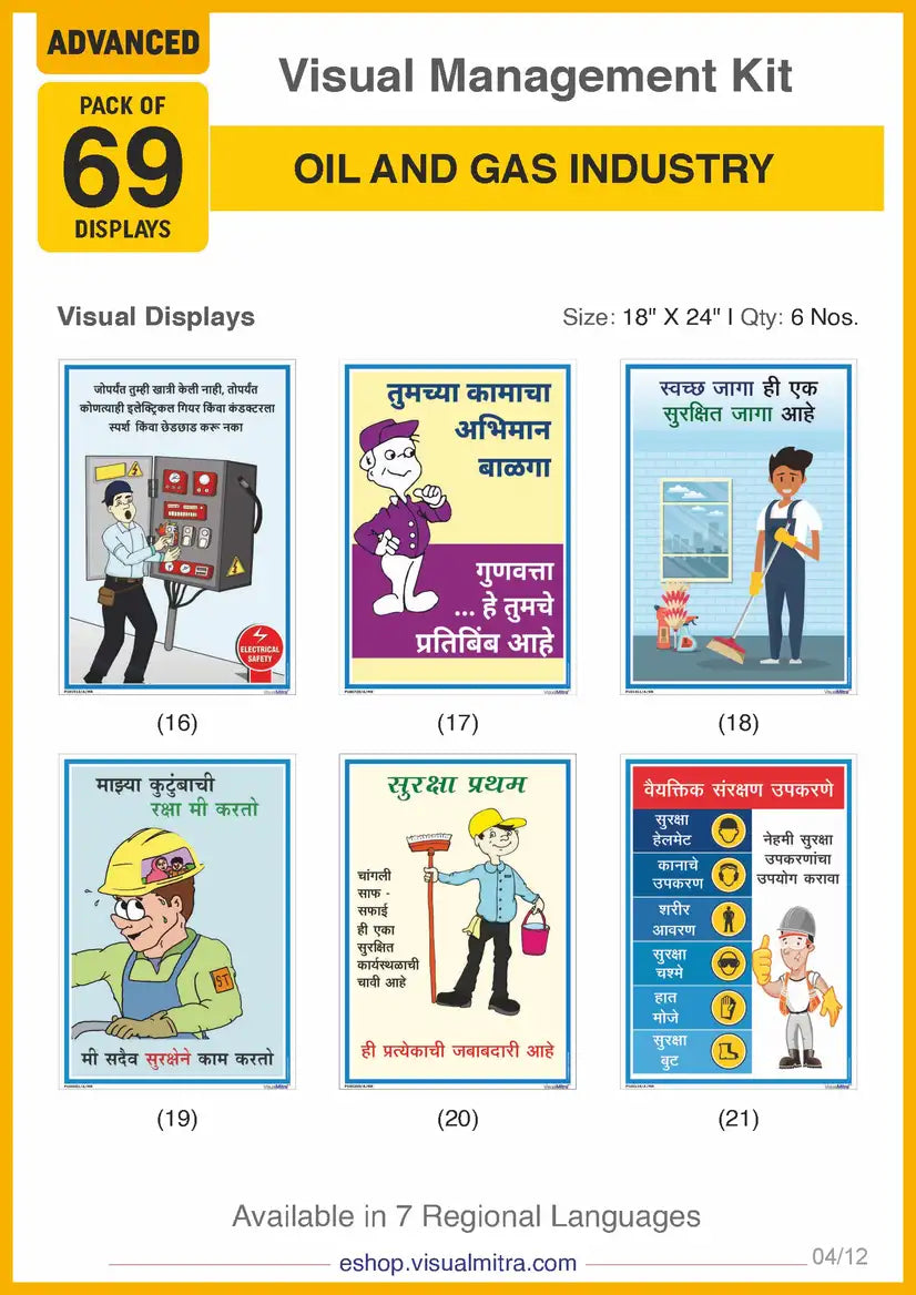 Advanced Kit - Oil & Gas Industry Visual Management Kit