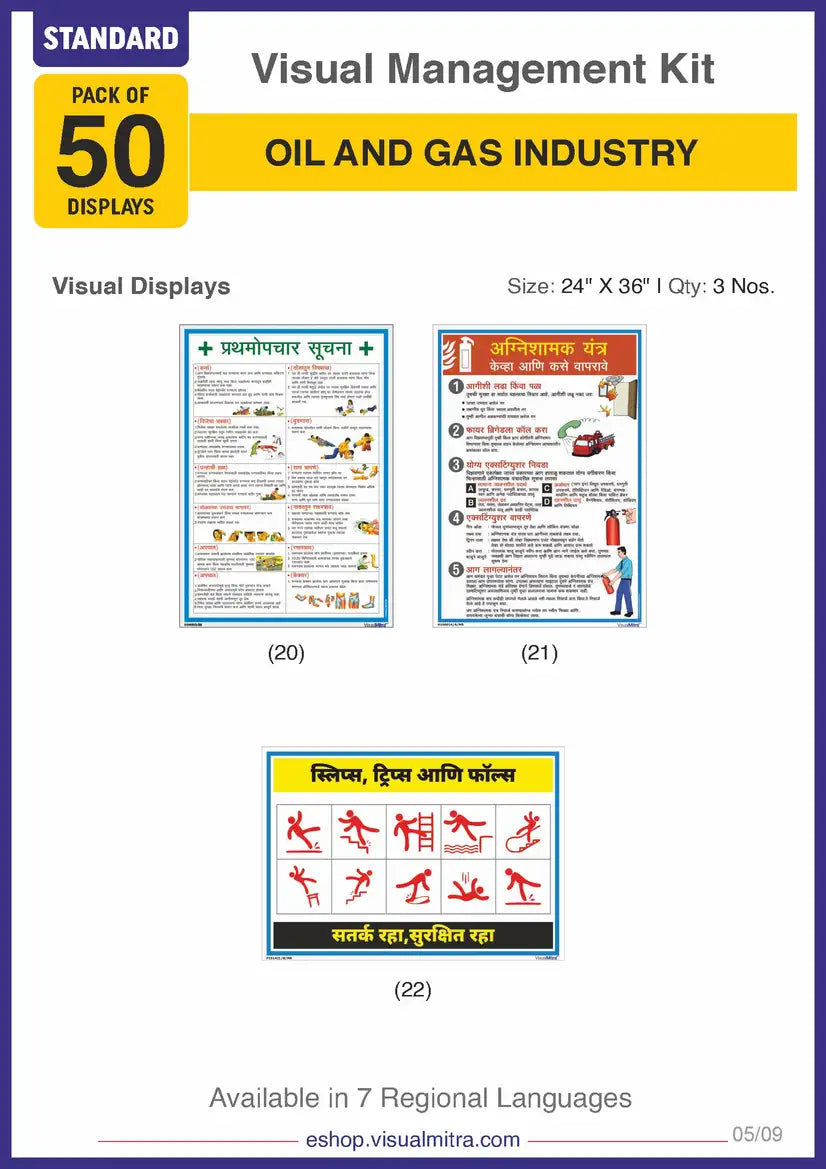 Standard Kit - Oil & Gas Industry Visual Management Kit