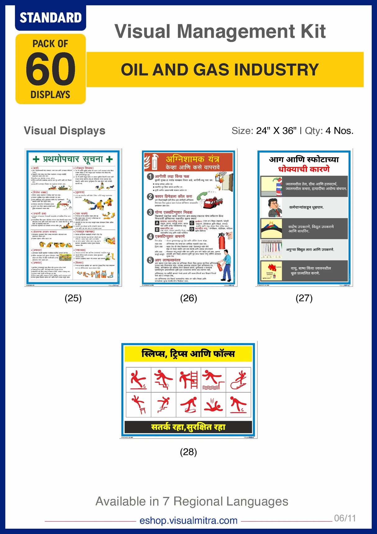 Standard Kit - Oil & Gas Industry Visual Management Kit