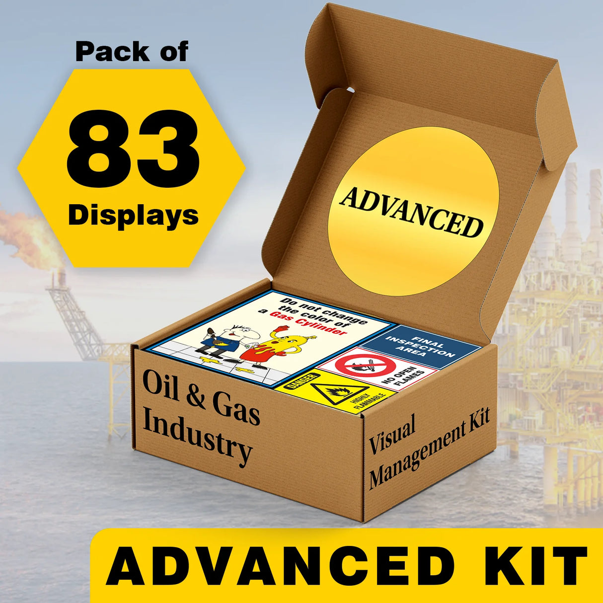 Advanced Kit - Oil & Gas Industry Visual Management Kit