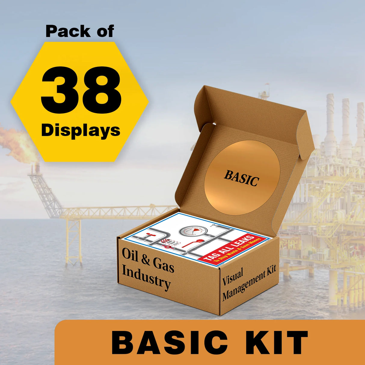 Basic Kit - Oil & Gas Industry Visual Management Kit