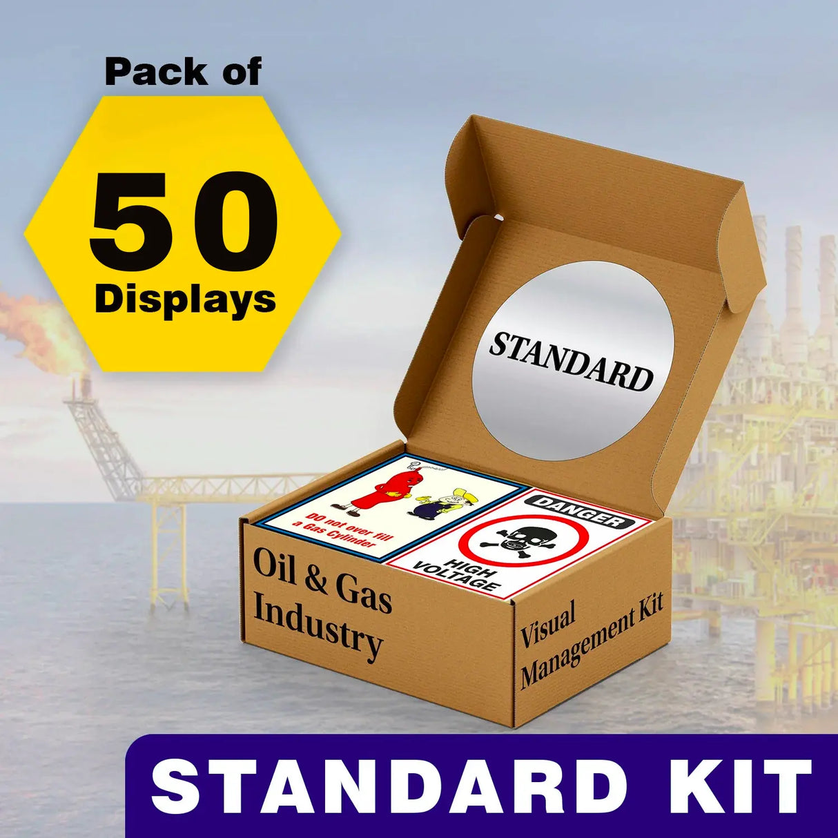 Standard Kit - Oil & Gas Industry Visual Management Kit